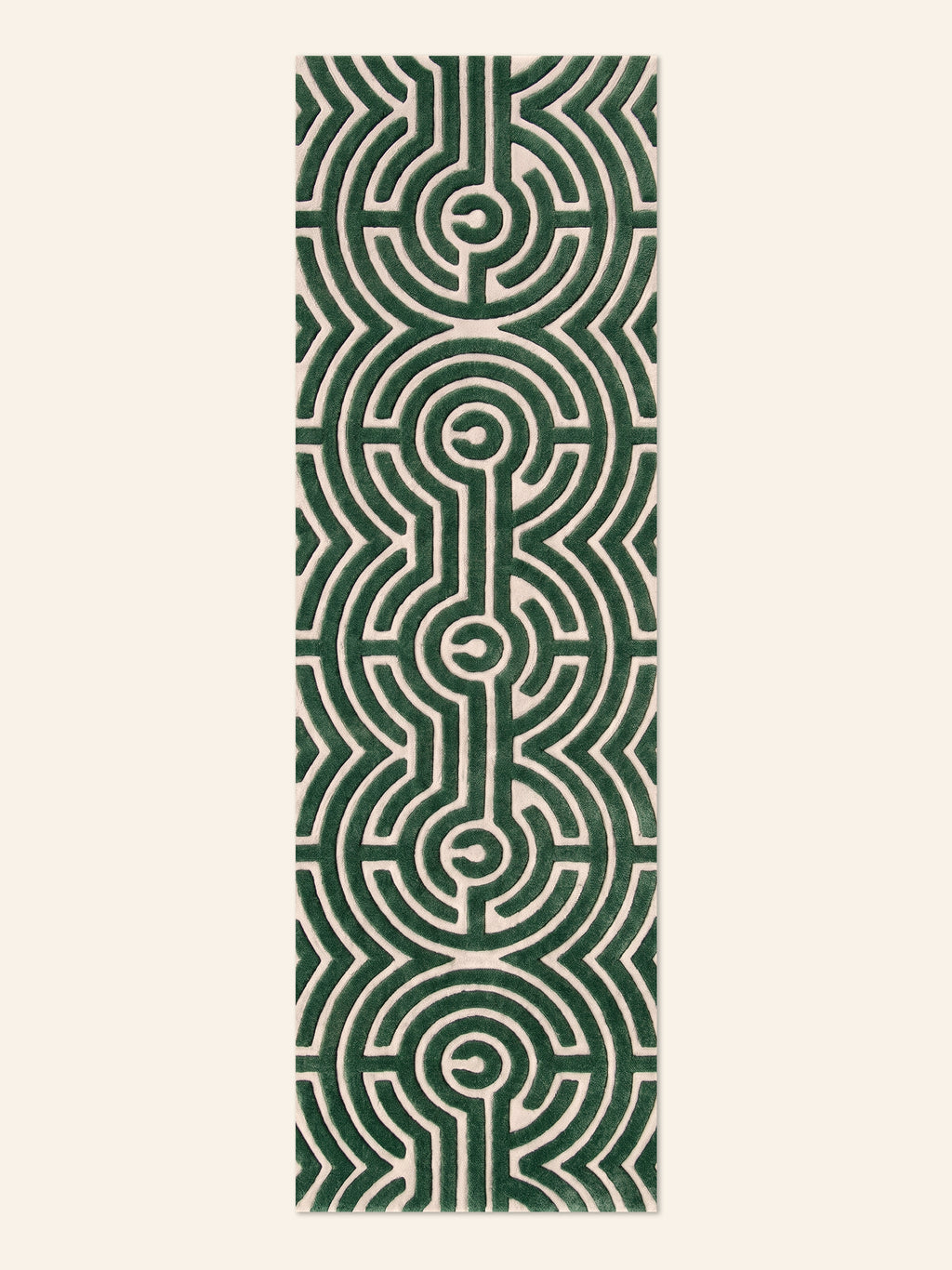 Lucca Hand-Tufted Maze Rug