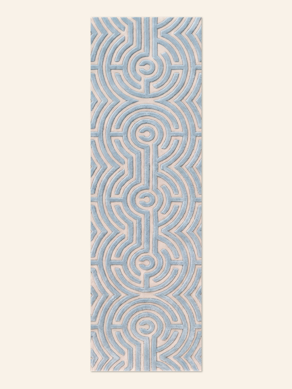 Lucca Hand-Tufted Maze Rug