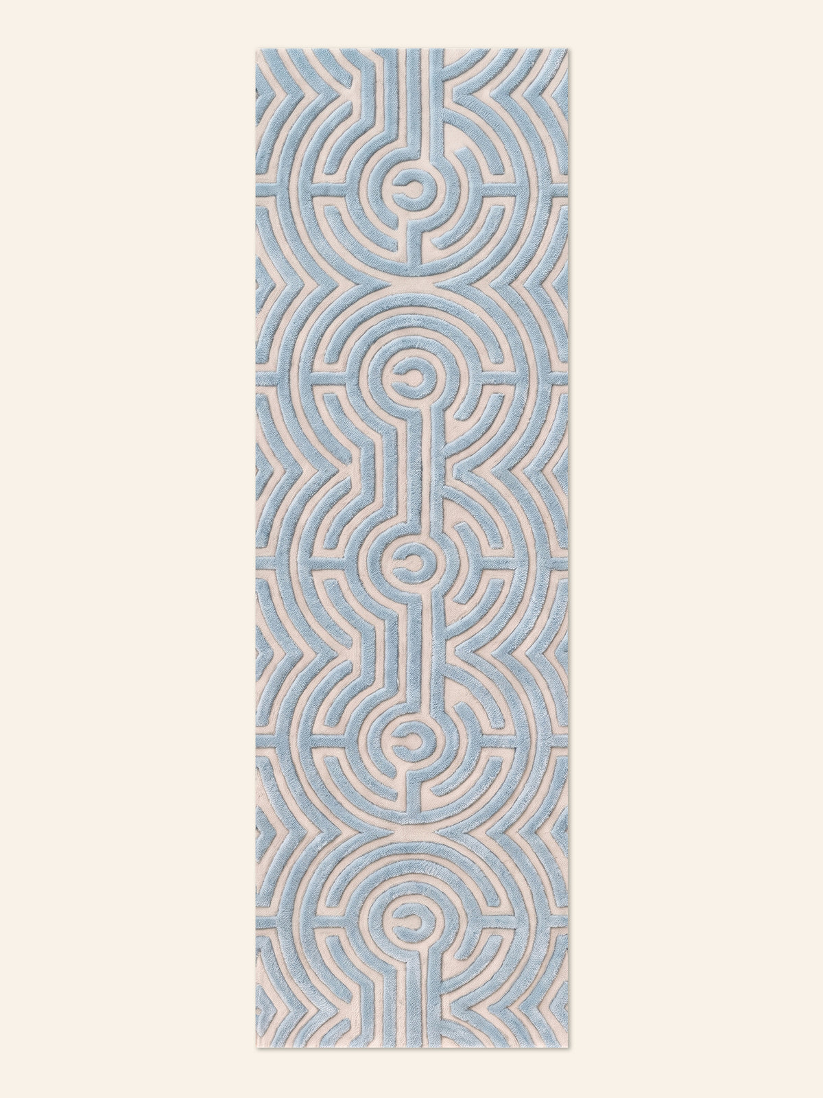 Lucca Hand-Tufted Maze Rug