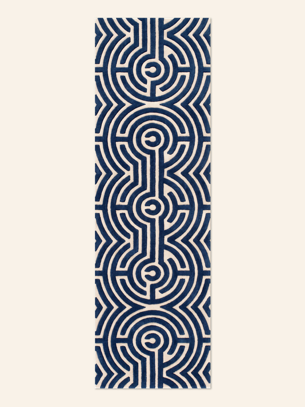 Lucca Hand-Tufted Maze Rug