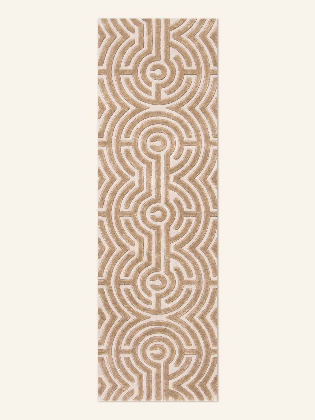 Lucca Hand-Tufted Maze Rug