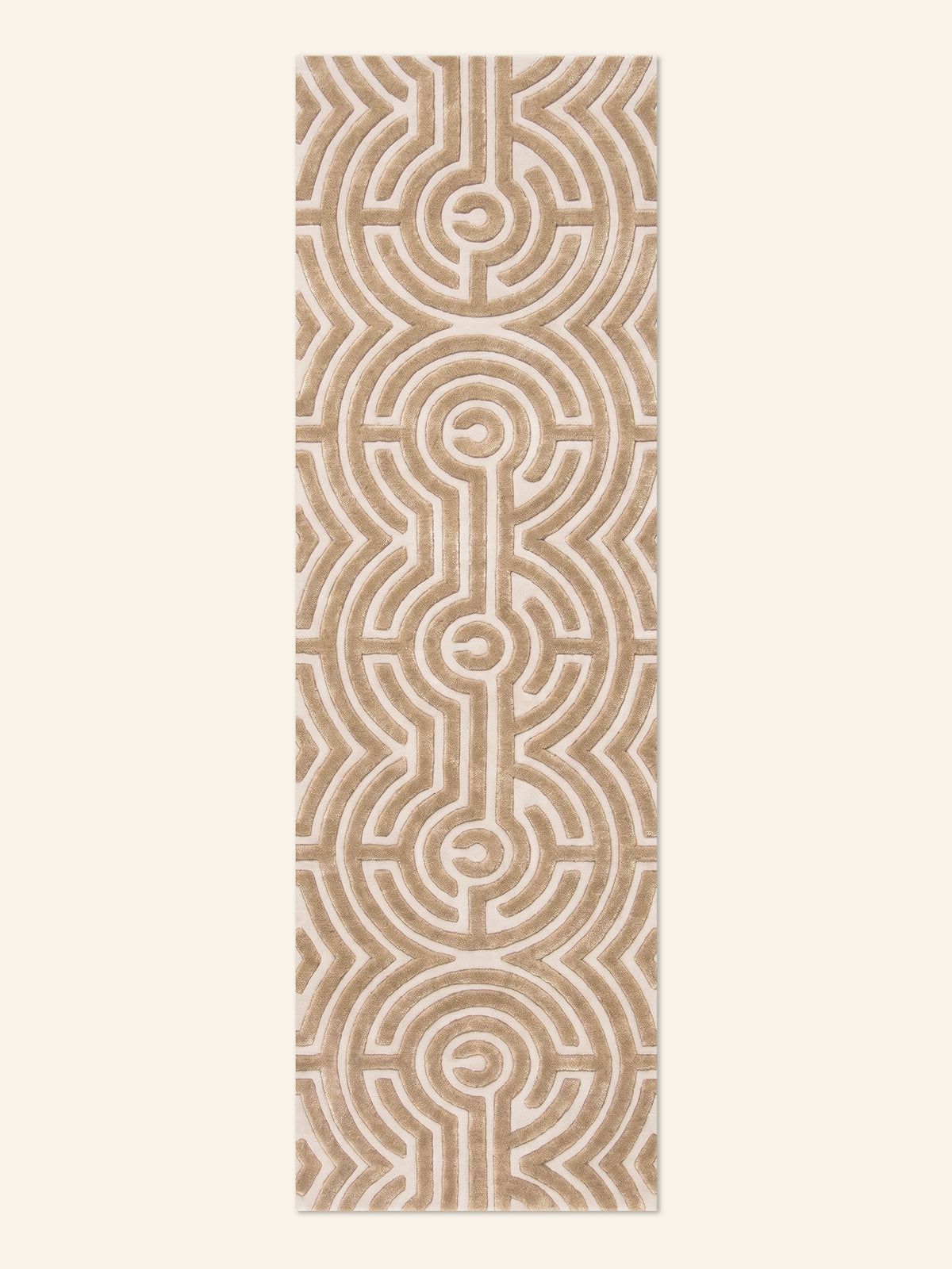 Lucca Hand-Tufted Maze Rug