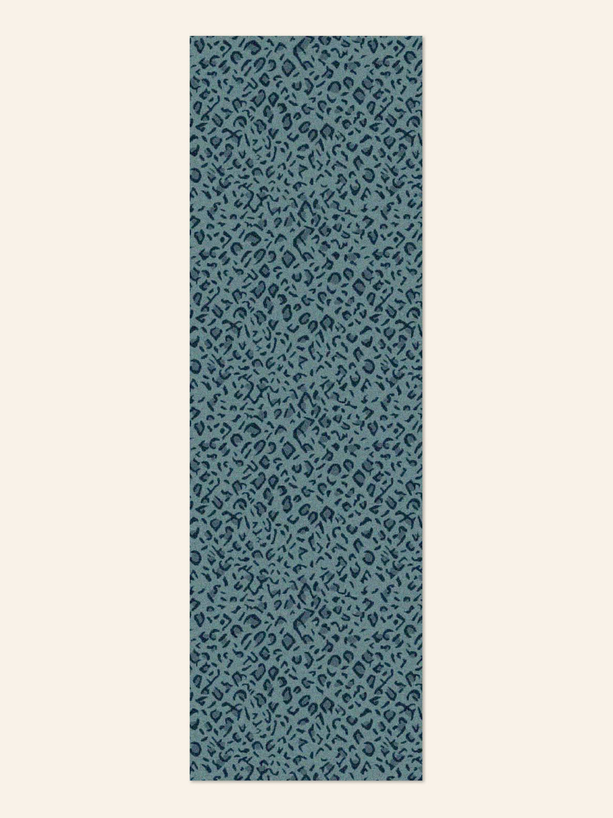 Blue Panthera Spotted Leopard Performance Runner Rug by Kevin Francis Design