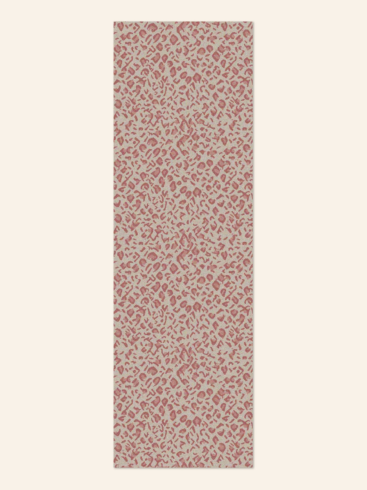 Pink Panthera Spotted Leopard Performance Runner Rug by Kevin Francis Design
