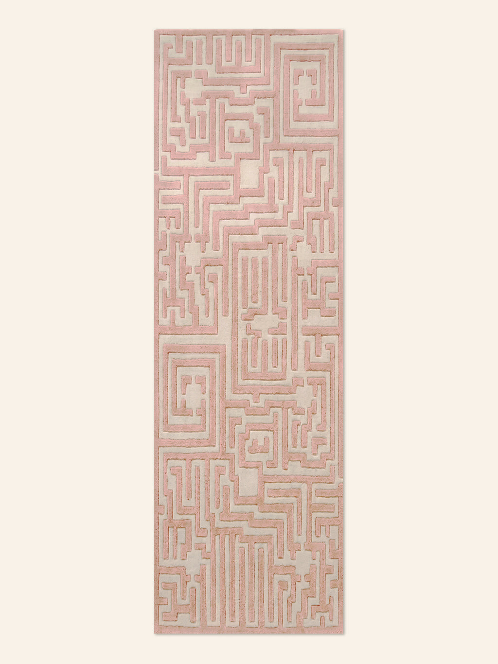 Theseus Hand-Tufted Maze Rug