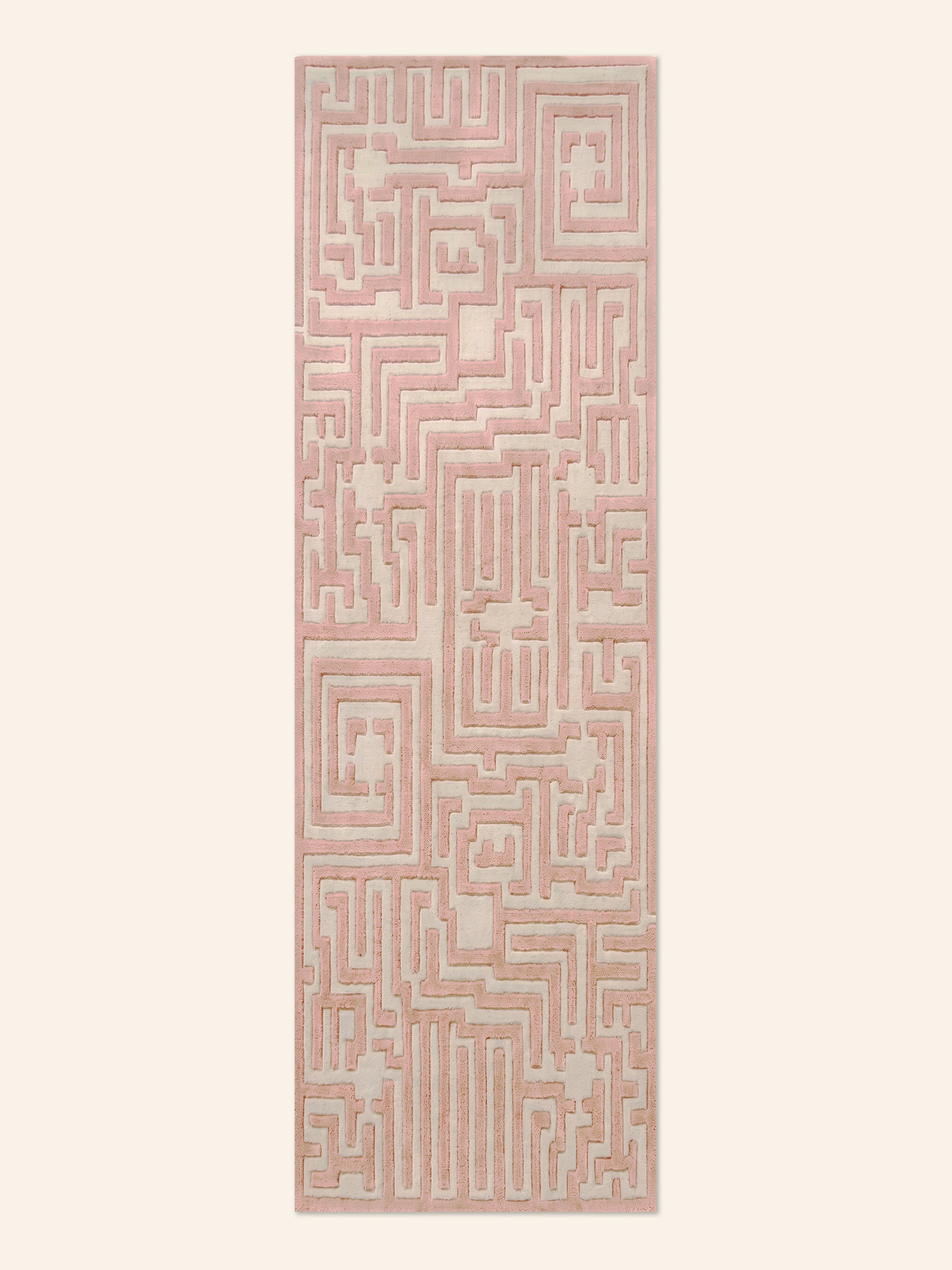 Theseus Hand-Tufted Maze Rug