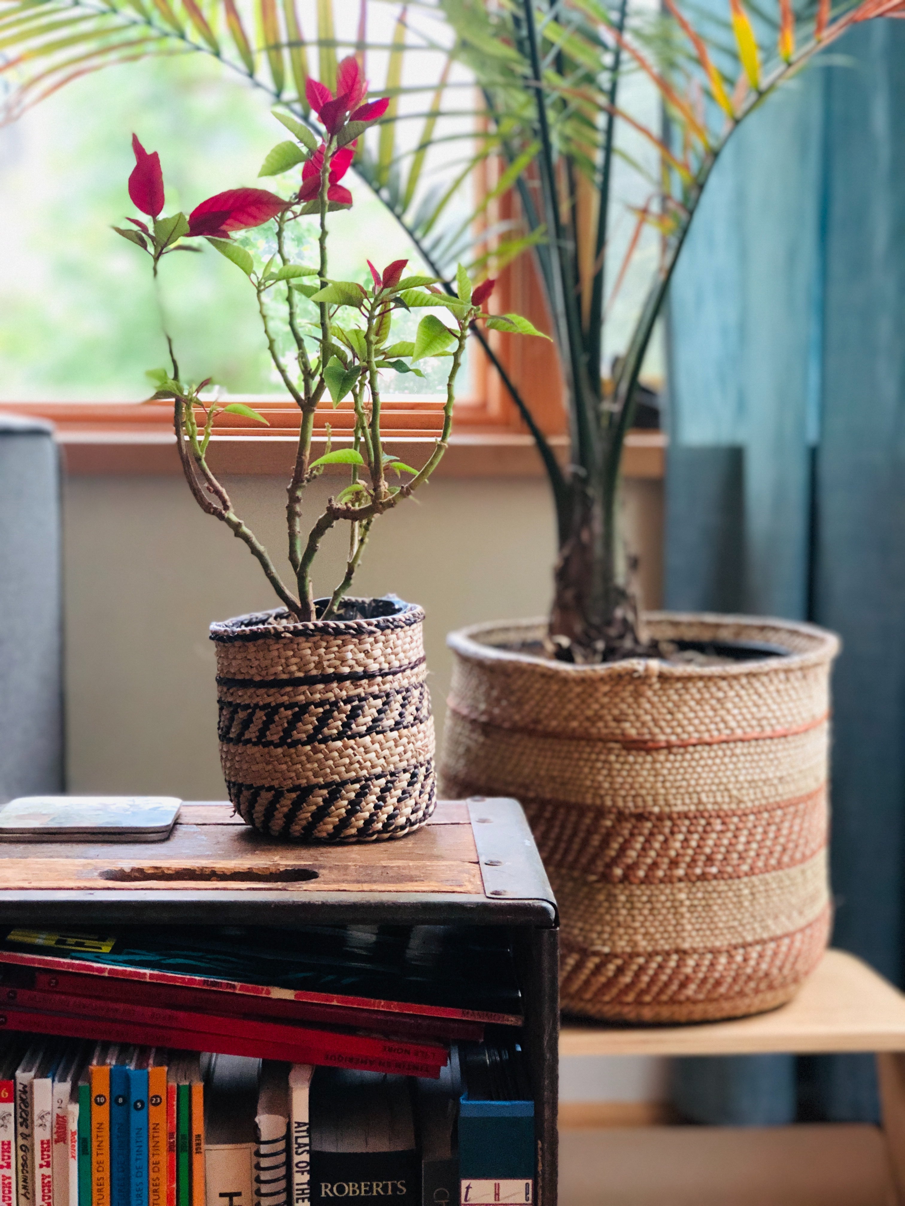 Auburn Striped Iringa Baskets