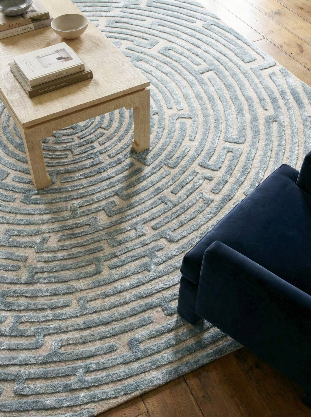 Amiens Hand-Tufted Maze Rug