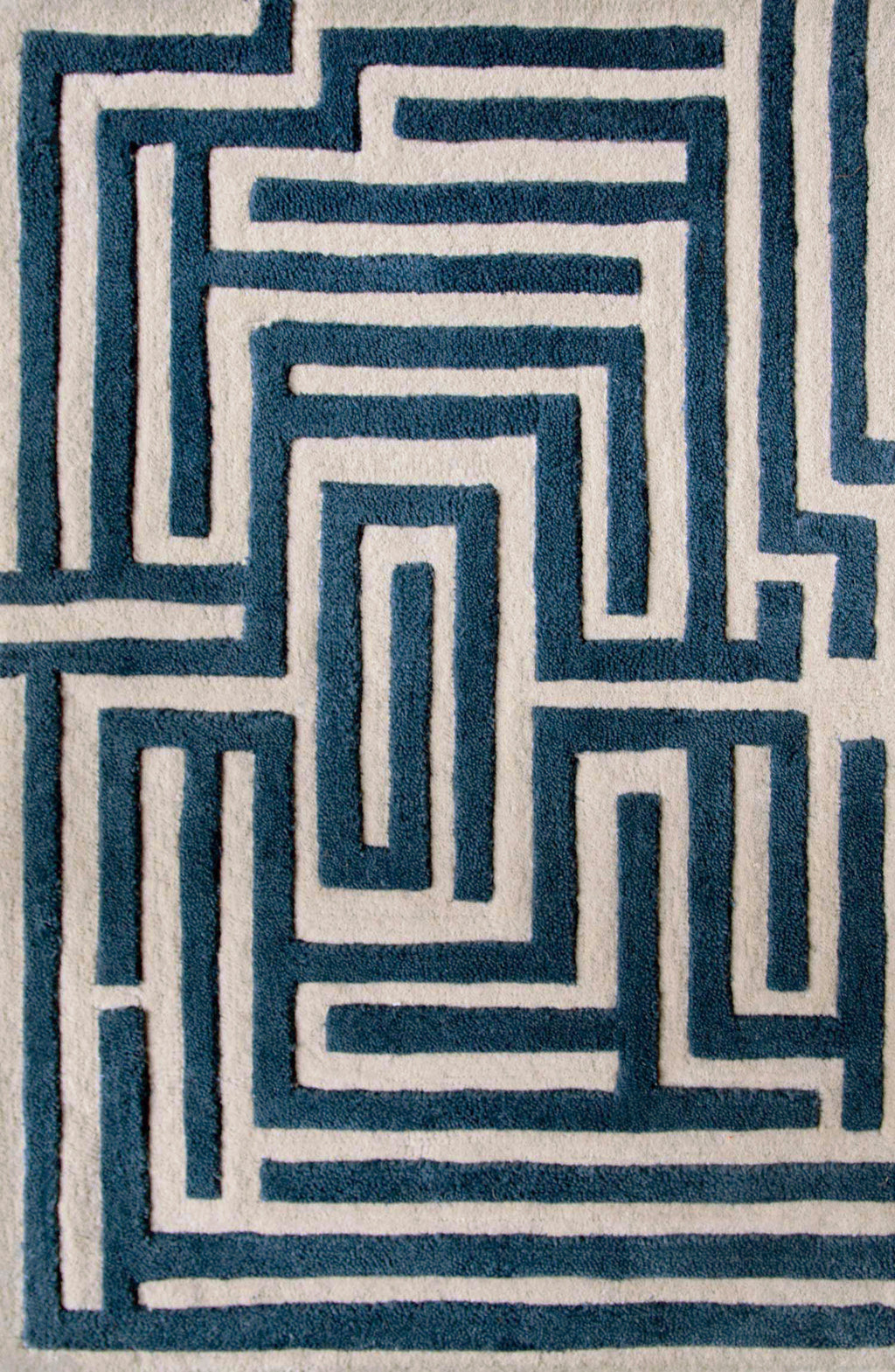 Anatolia Hand-Tufted Maze Rug