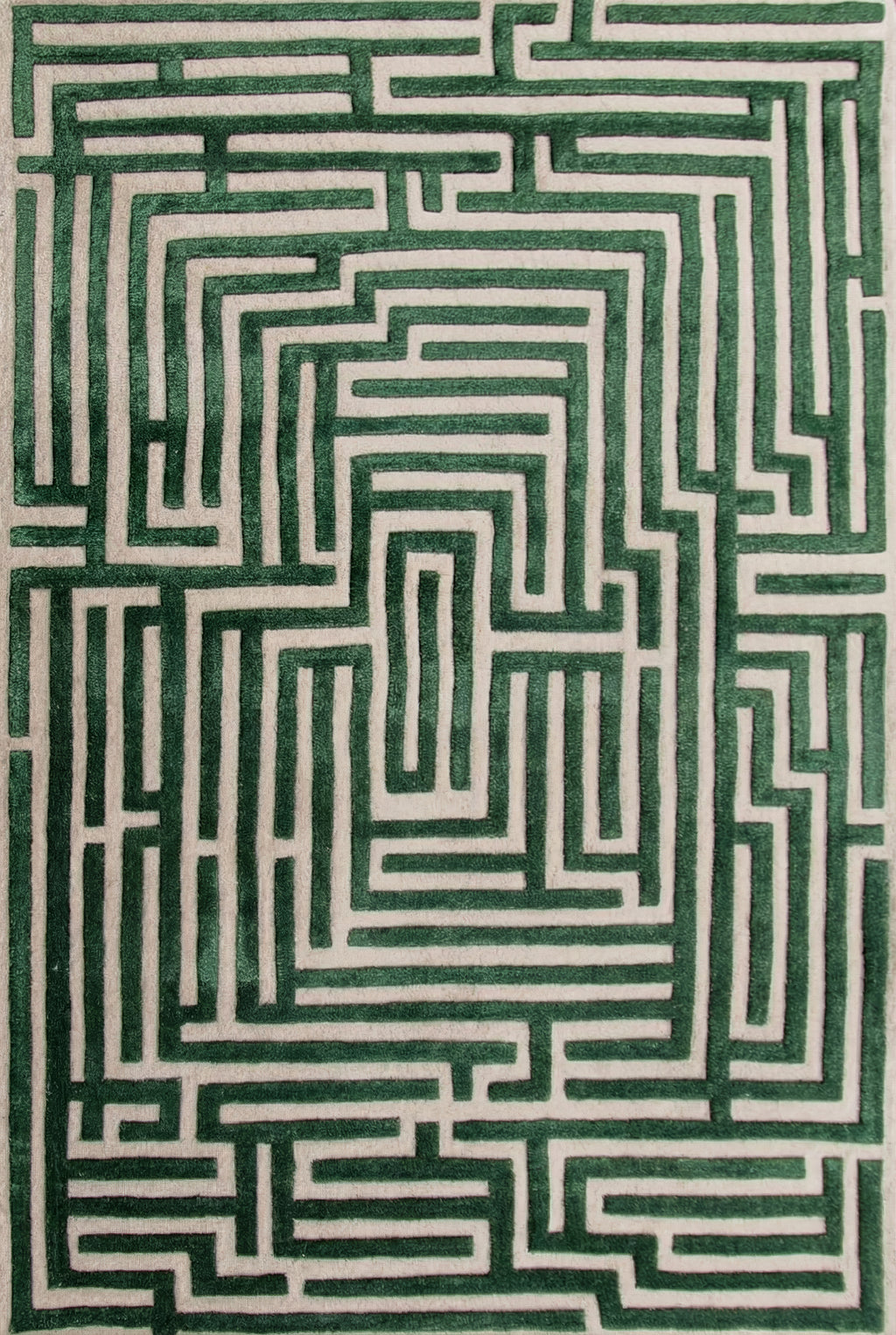 Anatolia Hand-Tufted Maze Rug