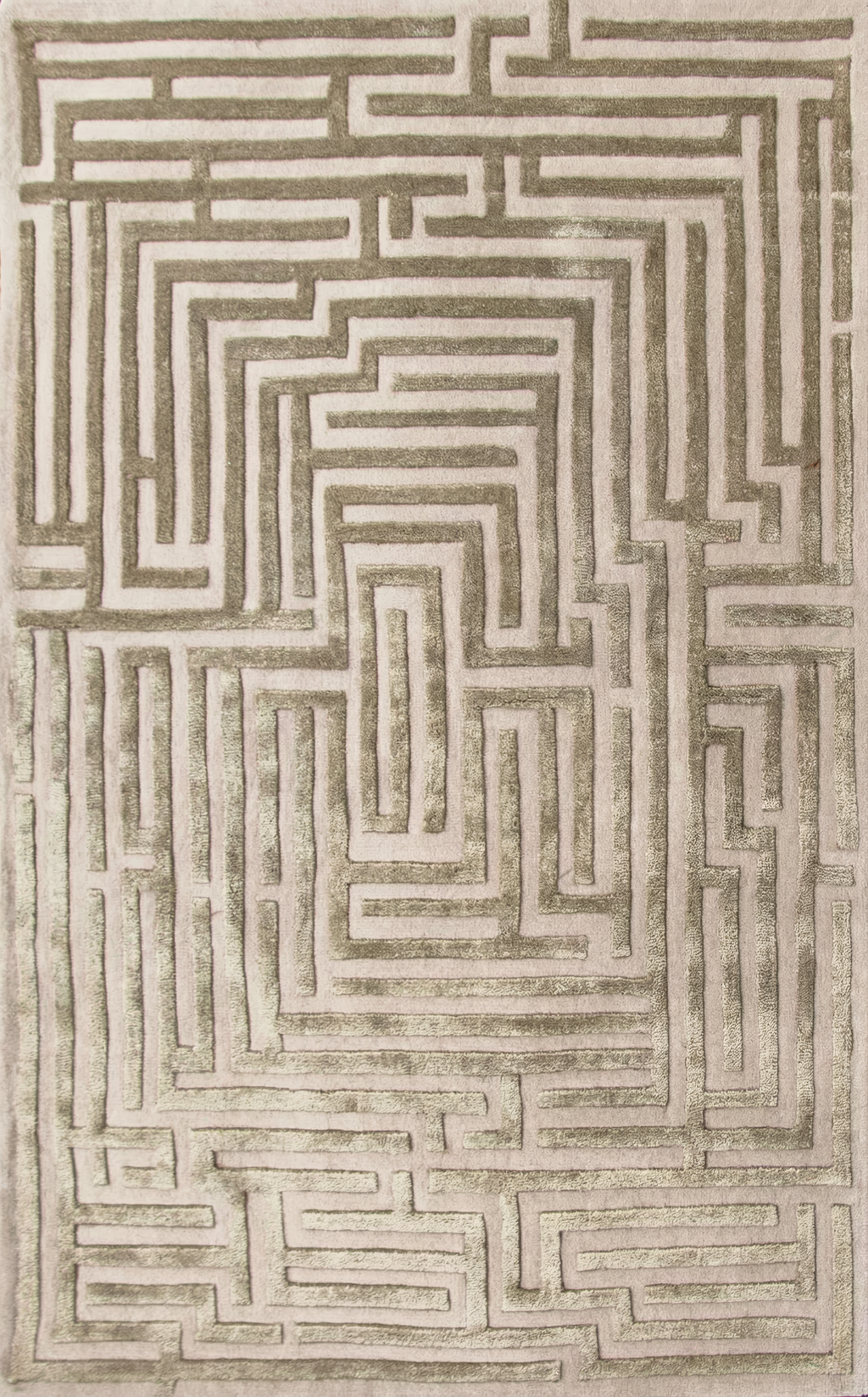 Anatolia Hand-Tufted Maze Rug