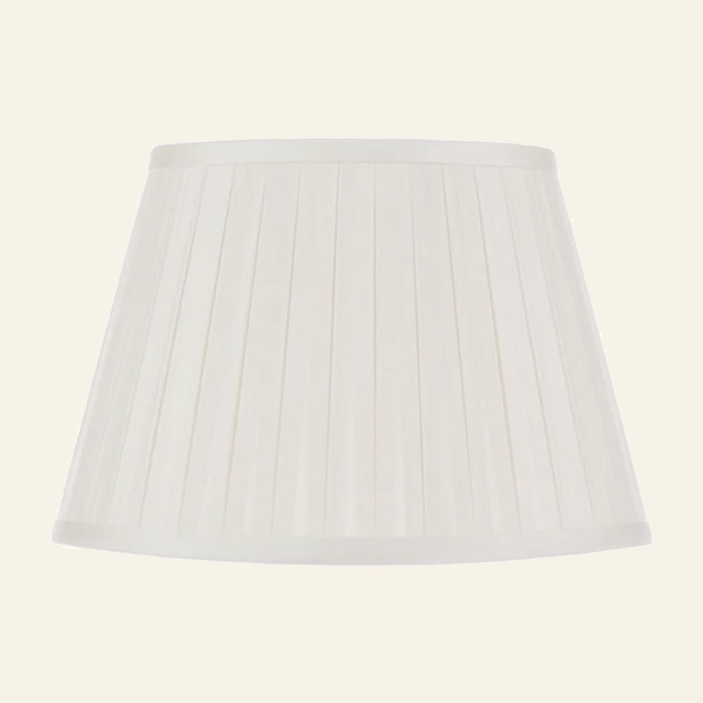 Brook Box Pleated Silk Empire Shade | Lamp Shade by Kevin Francis Design