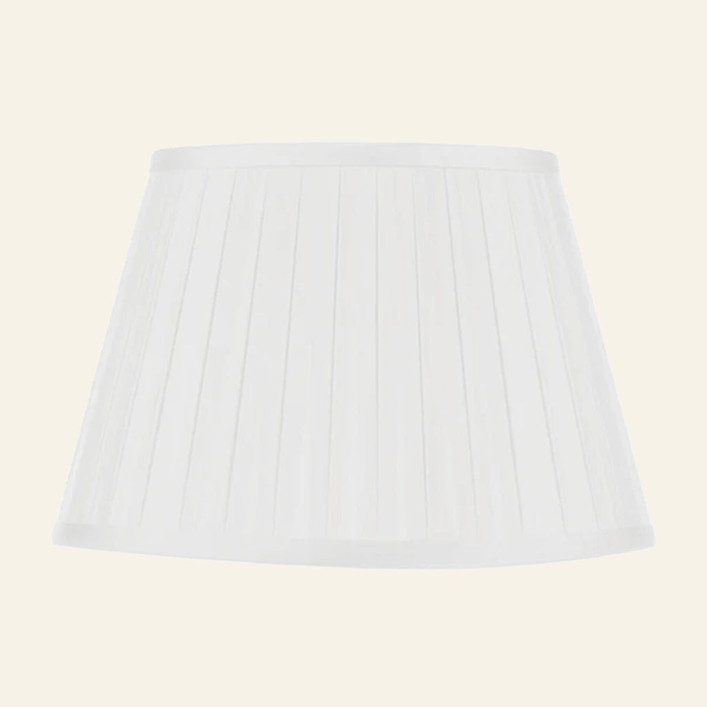 Brook Box Pleated Silk Empire Shade | Lamp Shade by Kevin Francis Design