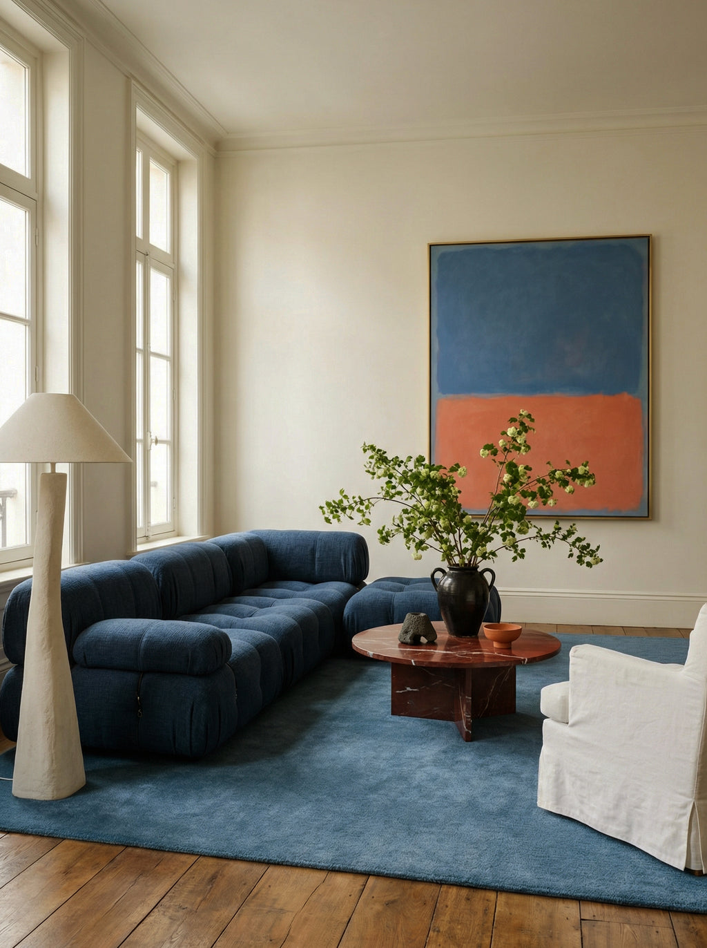 CHROMA Custom Size Solid Color Wool Rug | Handloomed Rug by Kevin Francis Design