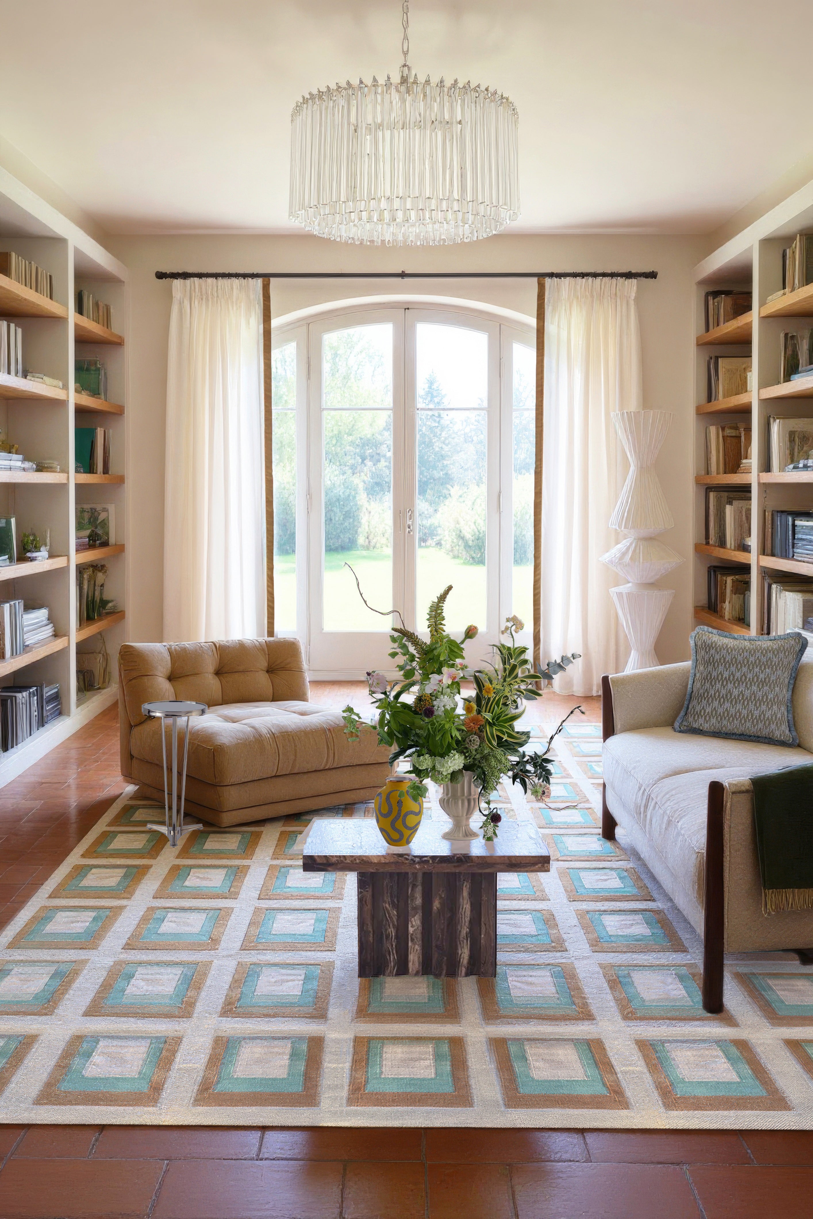 Color Study Handwoven Wool Flatweave Rug | Flatweave Rug by Kevin Francis Design