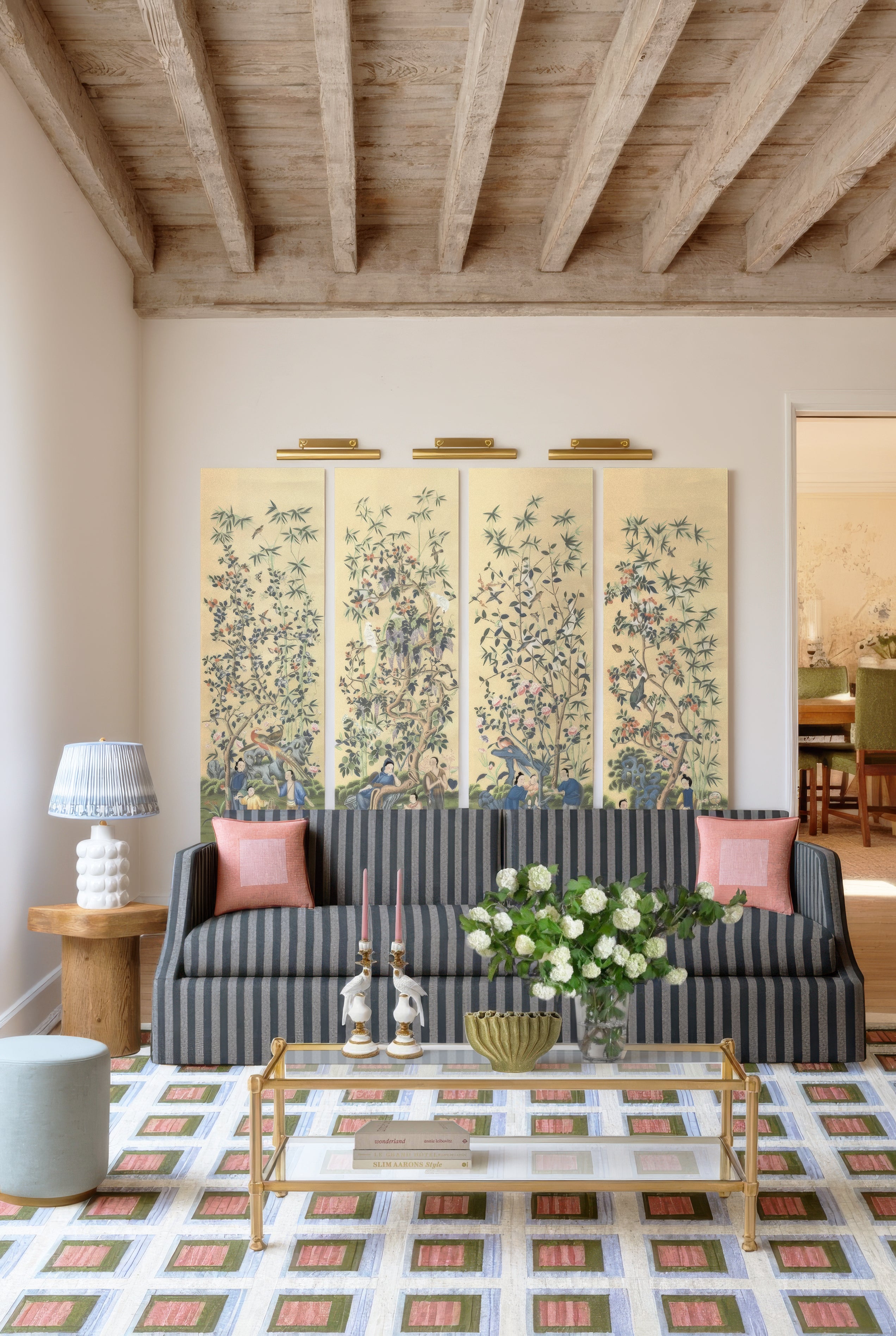 Color Study Handwoven Wool Flatweave Rug by Kevin Francis Design | Luxury Area Rugs & Home Decor