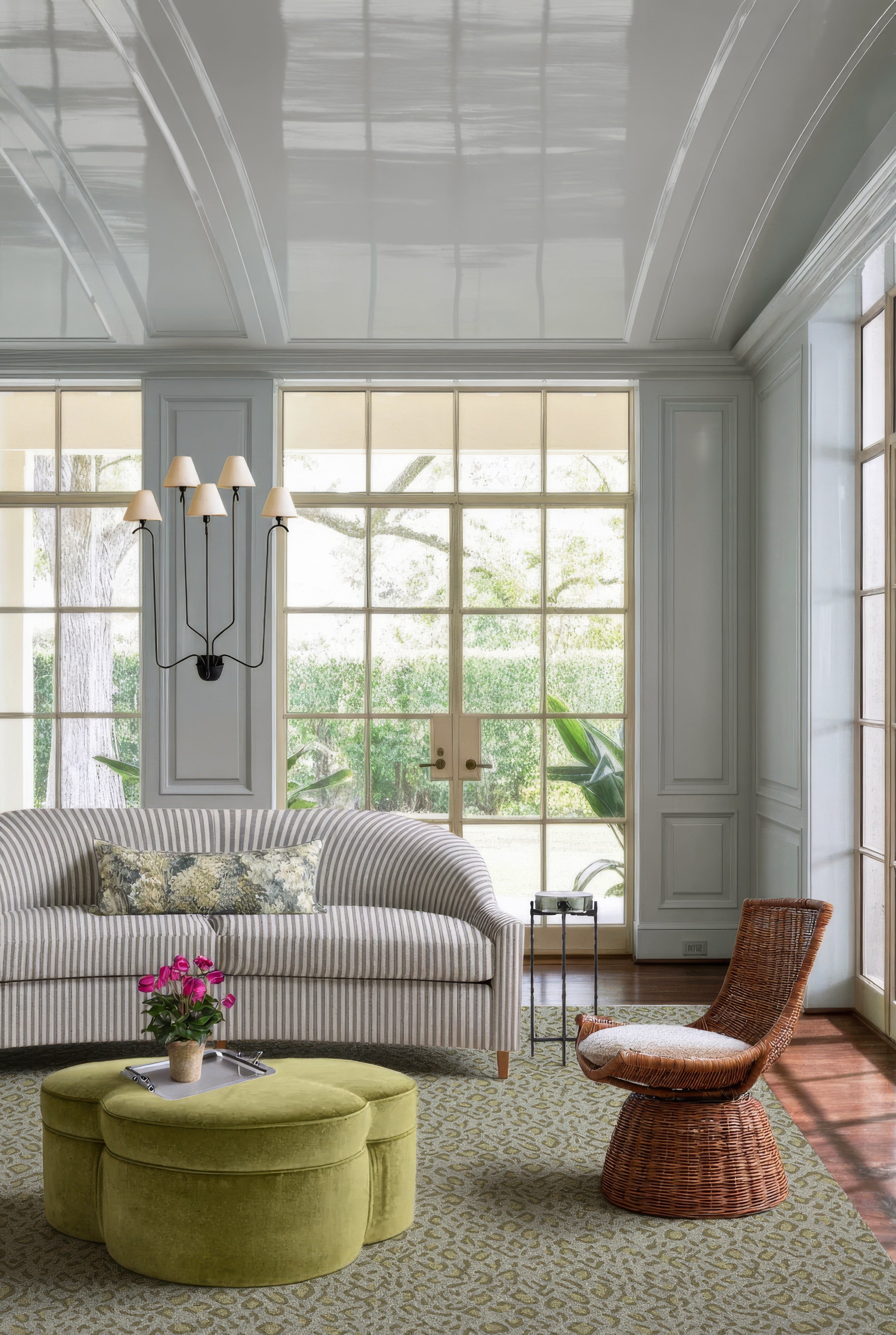 Panthera Spotted Leopard Hand-Looped Area Rug by Kevin Francis Design | Luxury Area Rugs & Home Decor