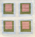 Color Study Handwoven Wool Flatweave Rug by Kevin Francis Design, showing a 4x6 vibrant, textured wool flatweave rug with intricate patterns.