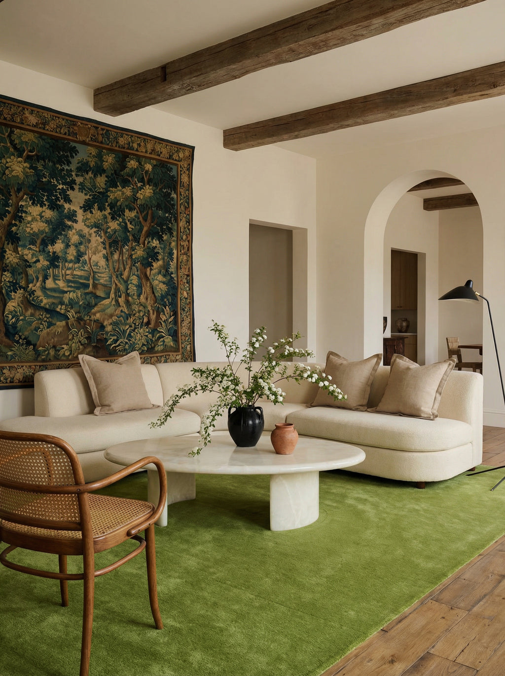 CHROMA Custom Size Solid Color Wool Rug | Handloomed Rug by Kevin Francis Design