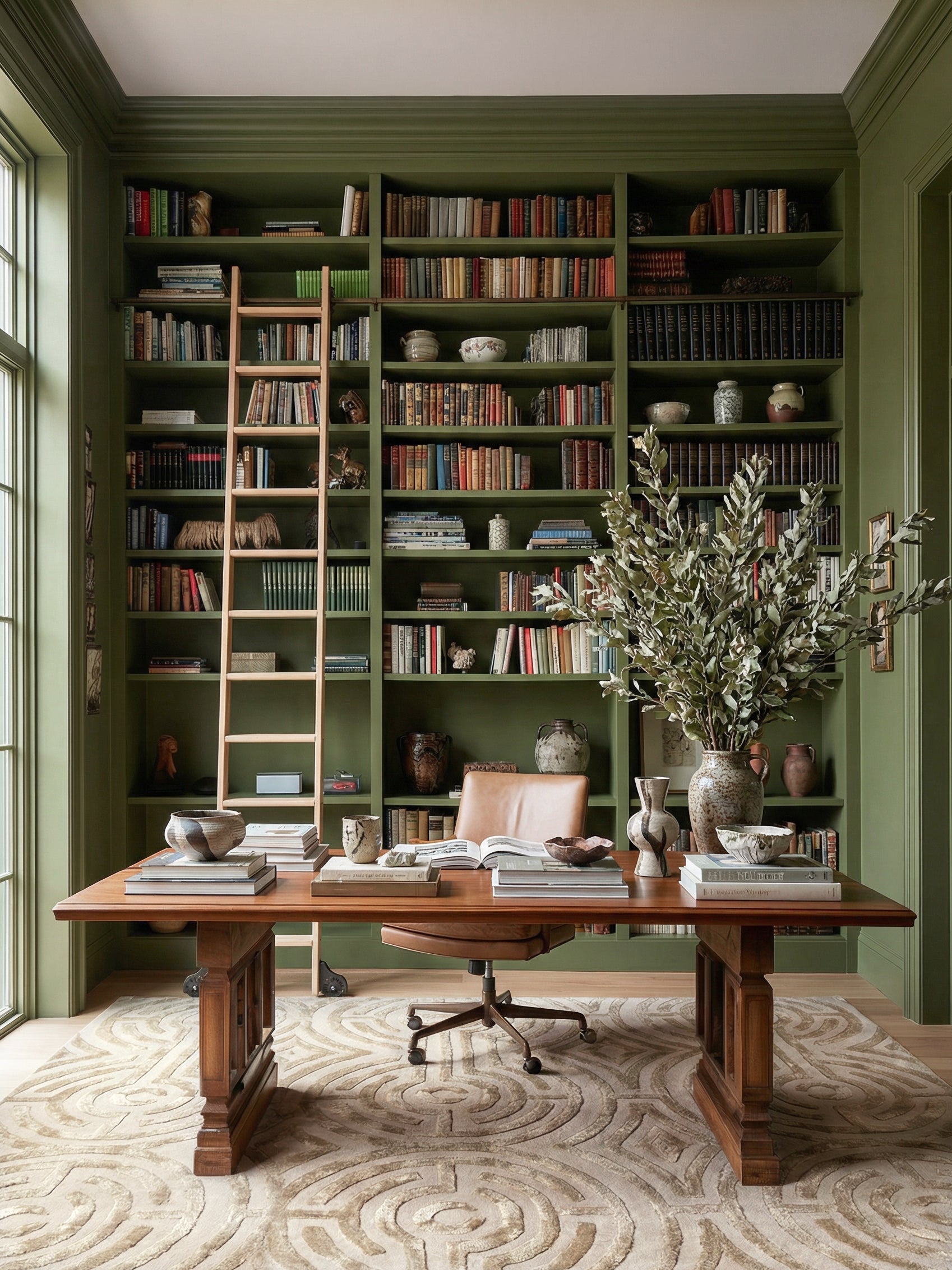 Lucca Hand-Tufted Maze Rug