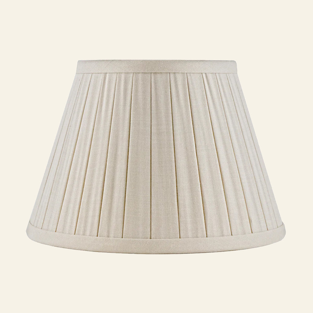 Heath Box Pleated Linen Empire Shade | Lamp Shade by Kevin Francis Design
