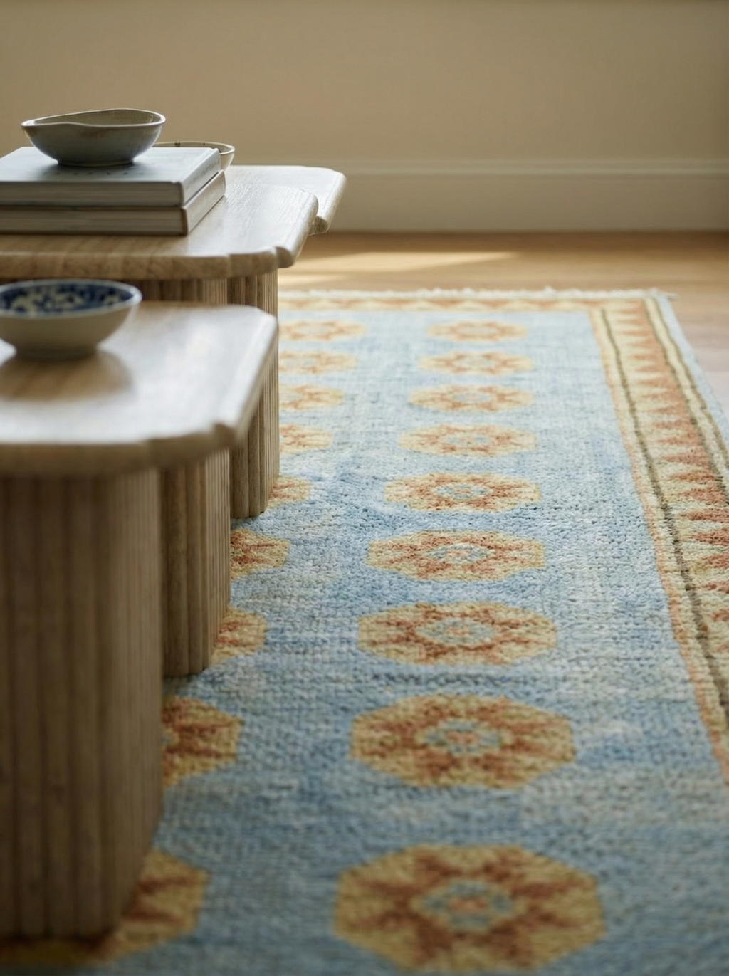 Mamluk Hand-Knotted Wool Area Rug | Knotted Rug by Kevin Francis Design