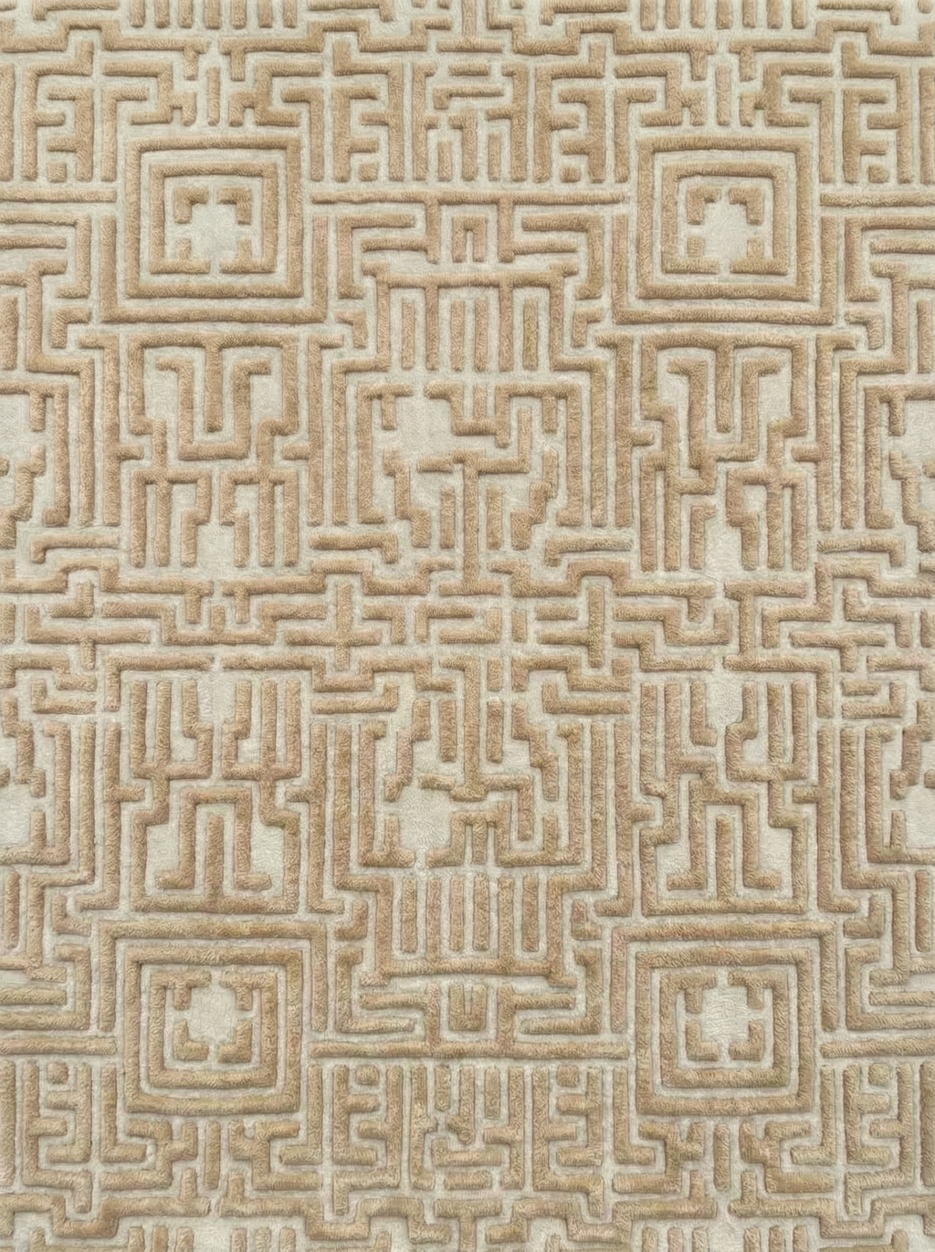 Theseus Hand-Tufted Maze Rug