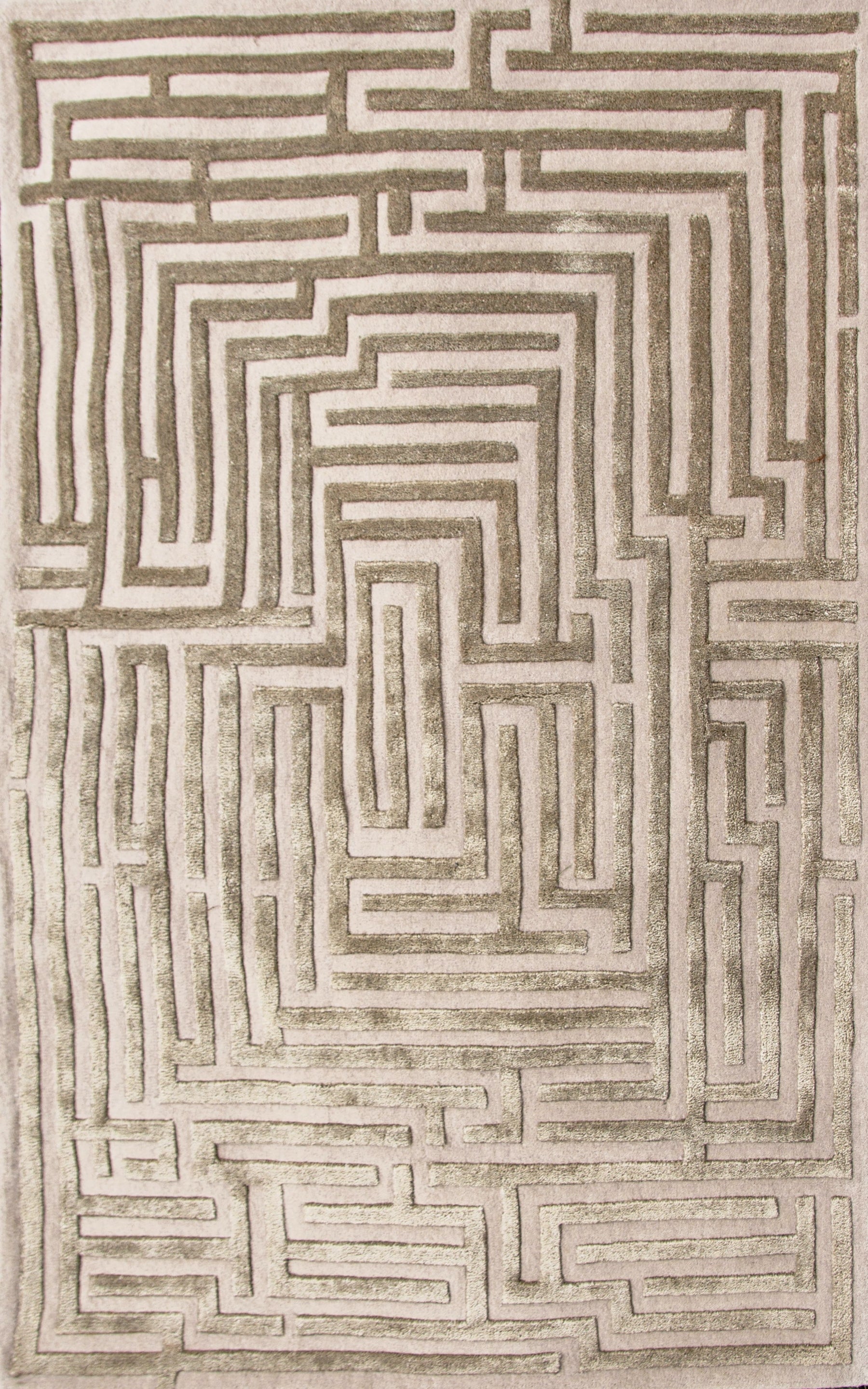 Anatolia Hand-Tufted Maze Rug by Kevin Francis Design | Luxury Area Rugs & Home Decor