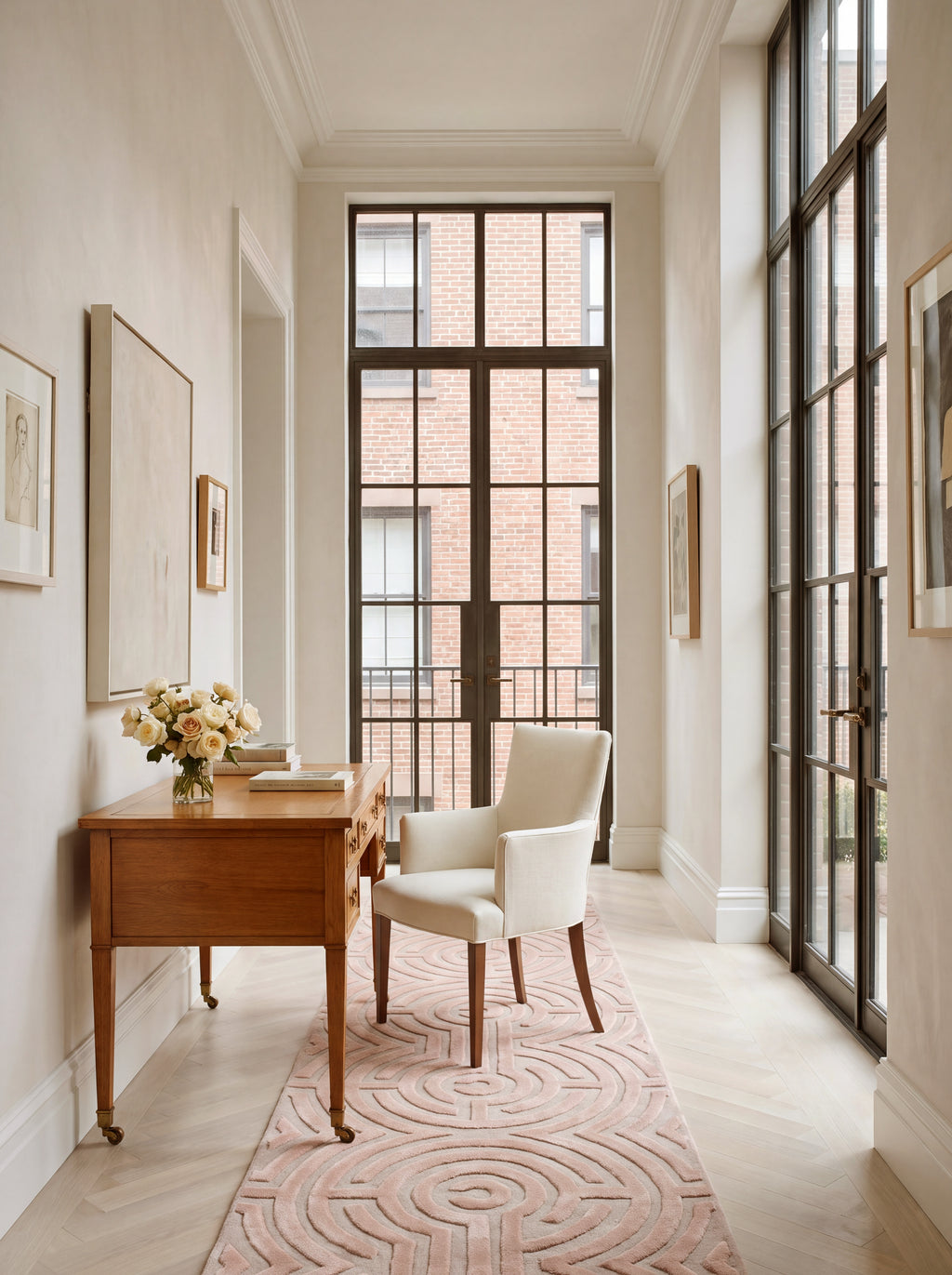 Lucca Hand-Tufted Maze Rug