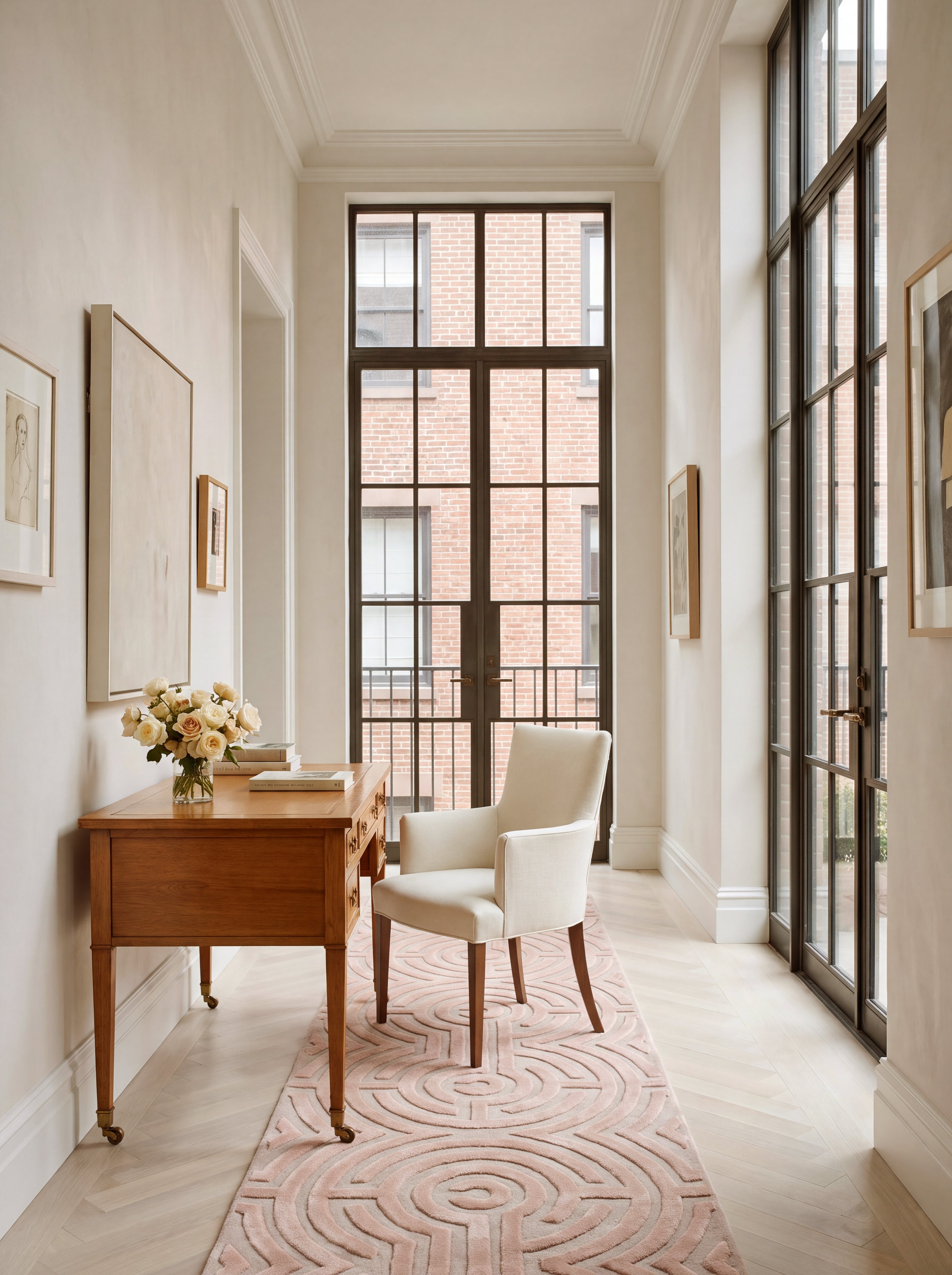 Lucca Hand-Tufted Maze Rug