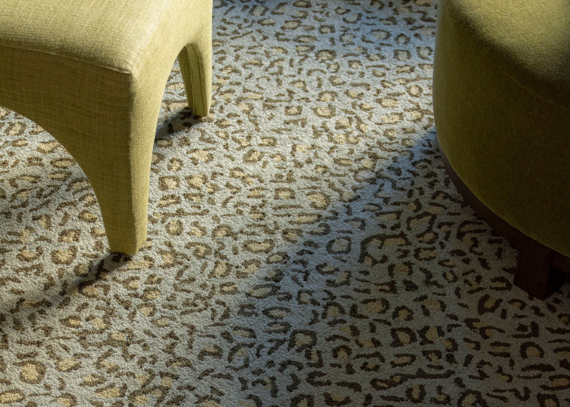 Panthera Spotted Leopard Hand-Looped Area Rug by Kevin Francis Design | Luxury Area Rugs & Home Decor