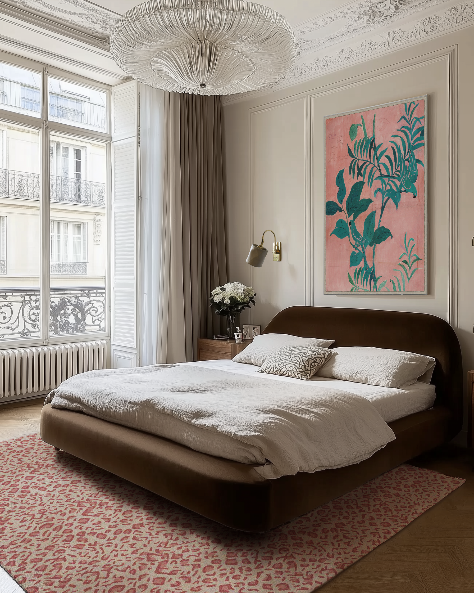 Panthera Spotted Leopard Hand-Looped Area Rug by Kevin Francis Design | Luxury Area Rugs & Home Decor