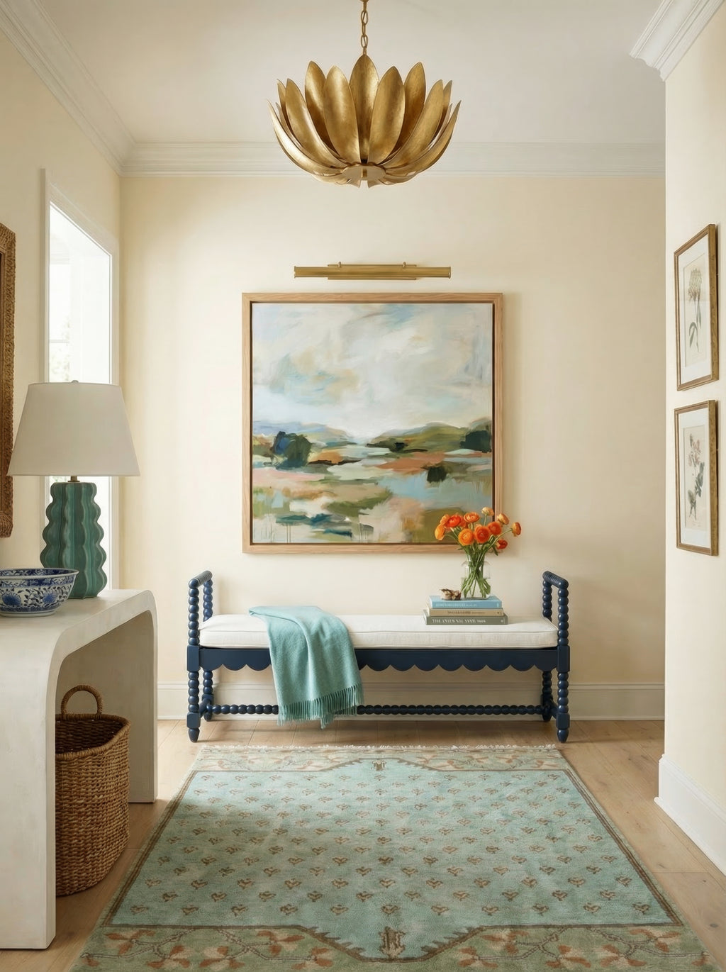 Lotto Hand-Knotted Wool Area Rug | Knotted Rug by Kevin Francis Design