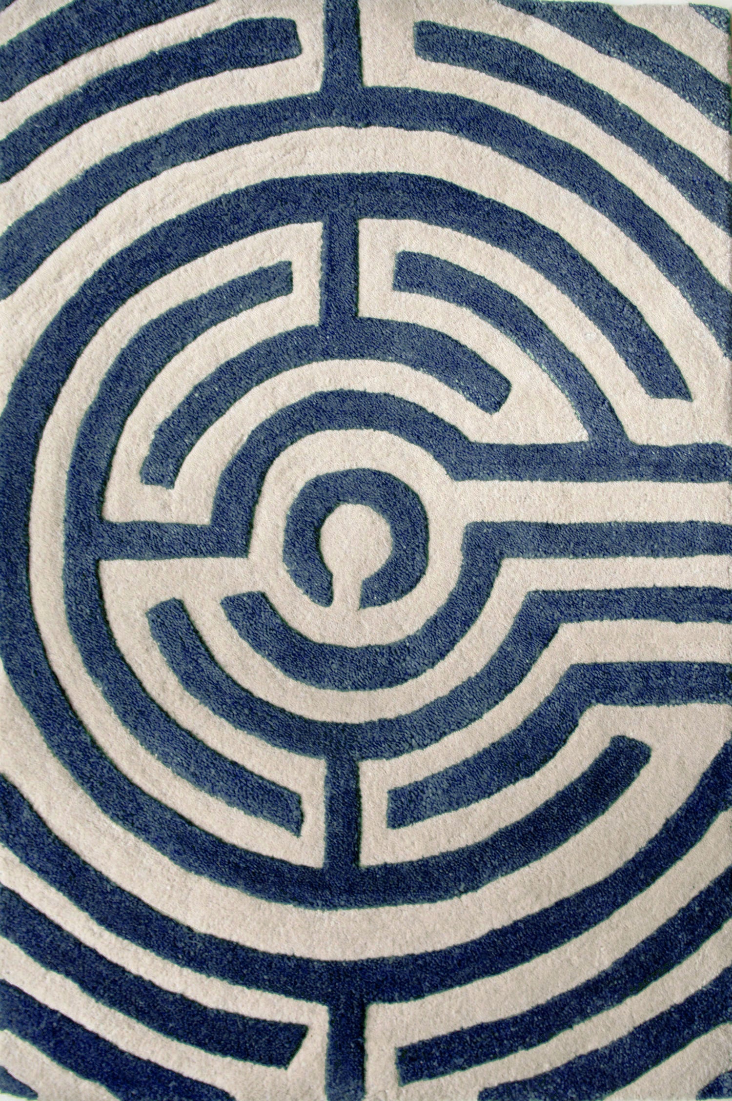 Lucca Hand-Tufted Maze Rug