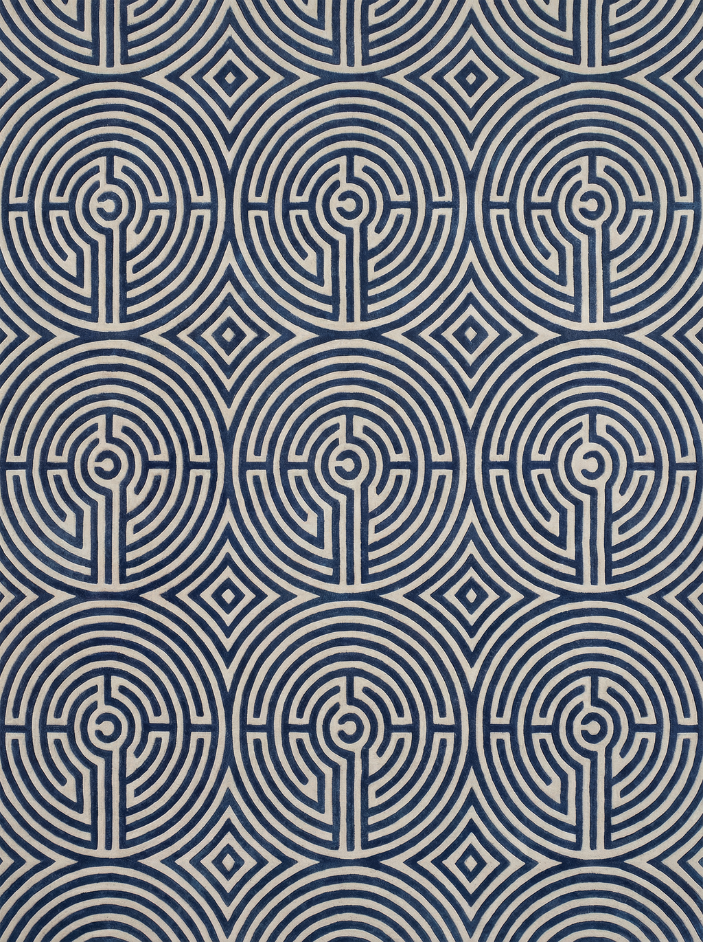 Lucca Hand-Tufted Maze Rug