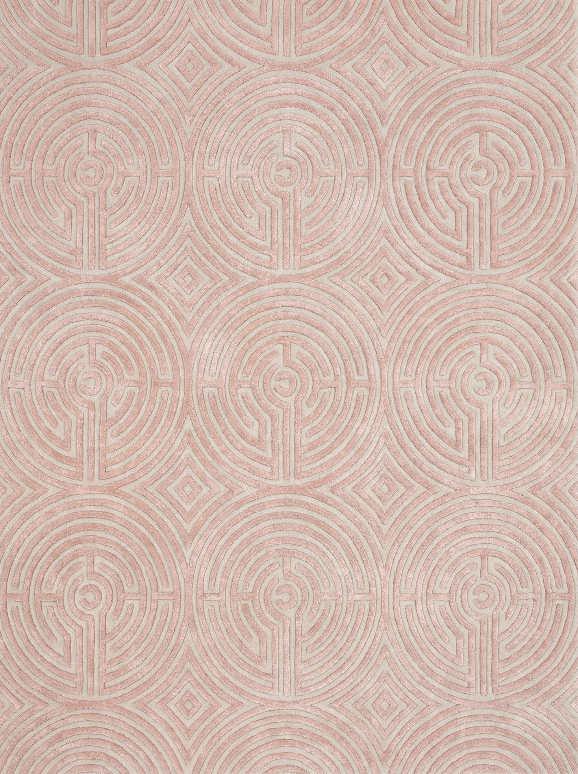 Lucca Hand-Tufted Maze Rug