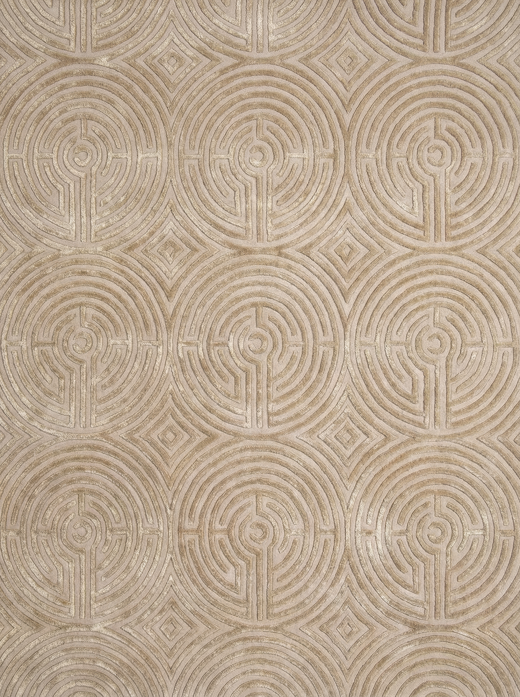 Lucca Hand-Tufted Maze Rug