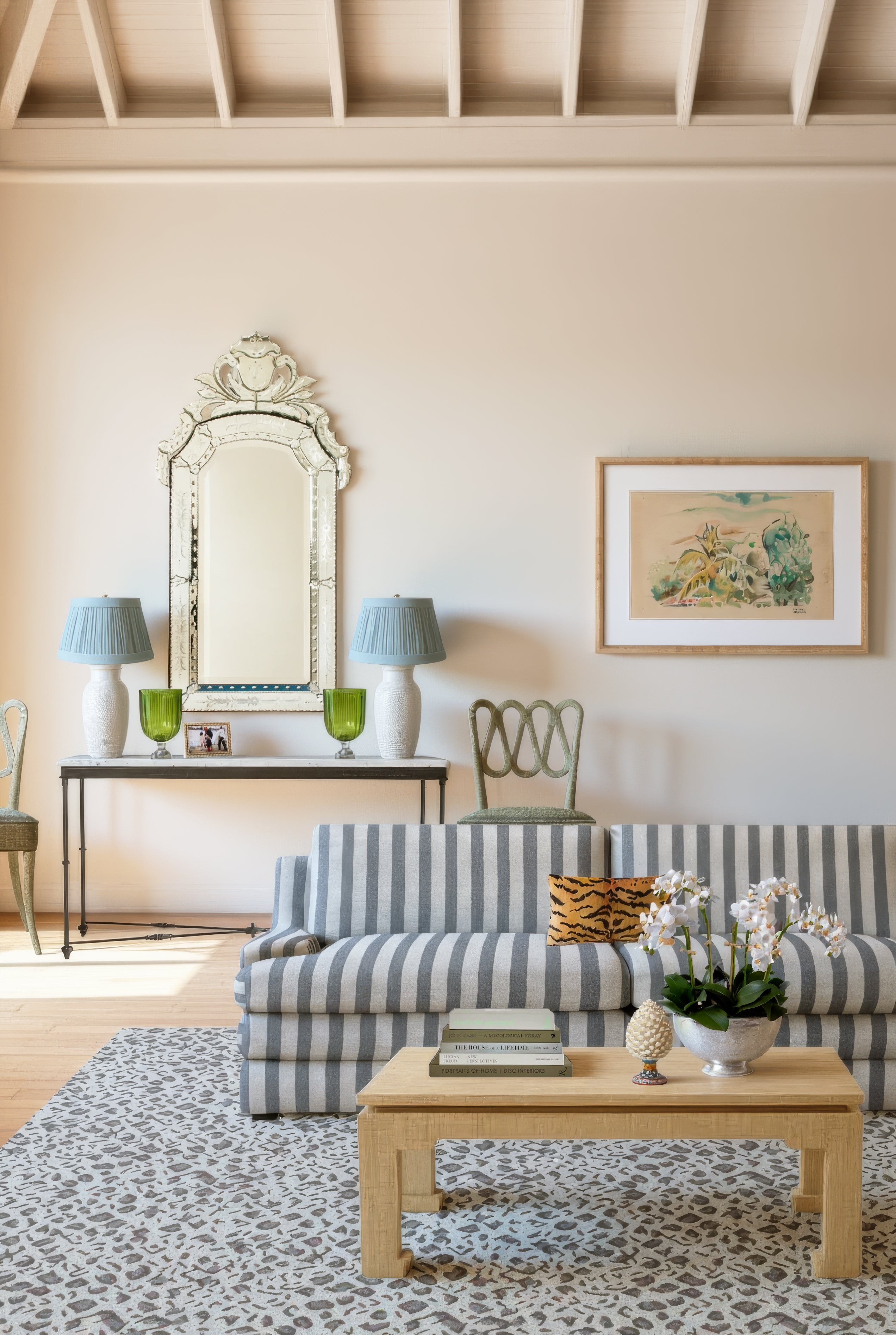 Panthera Spotted Leopard Hand-Looped Area Rug by Kevin Francis Design | Luxury Area Rugs & Home Decor