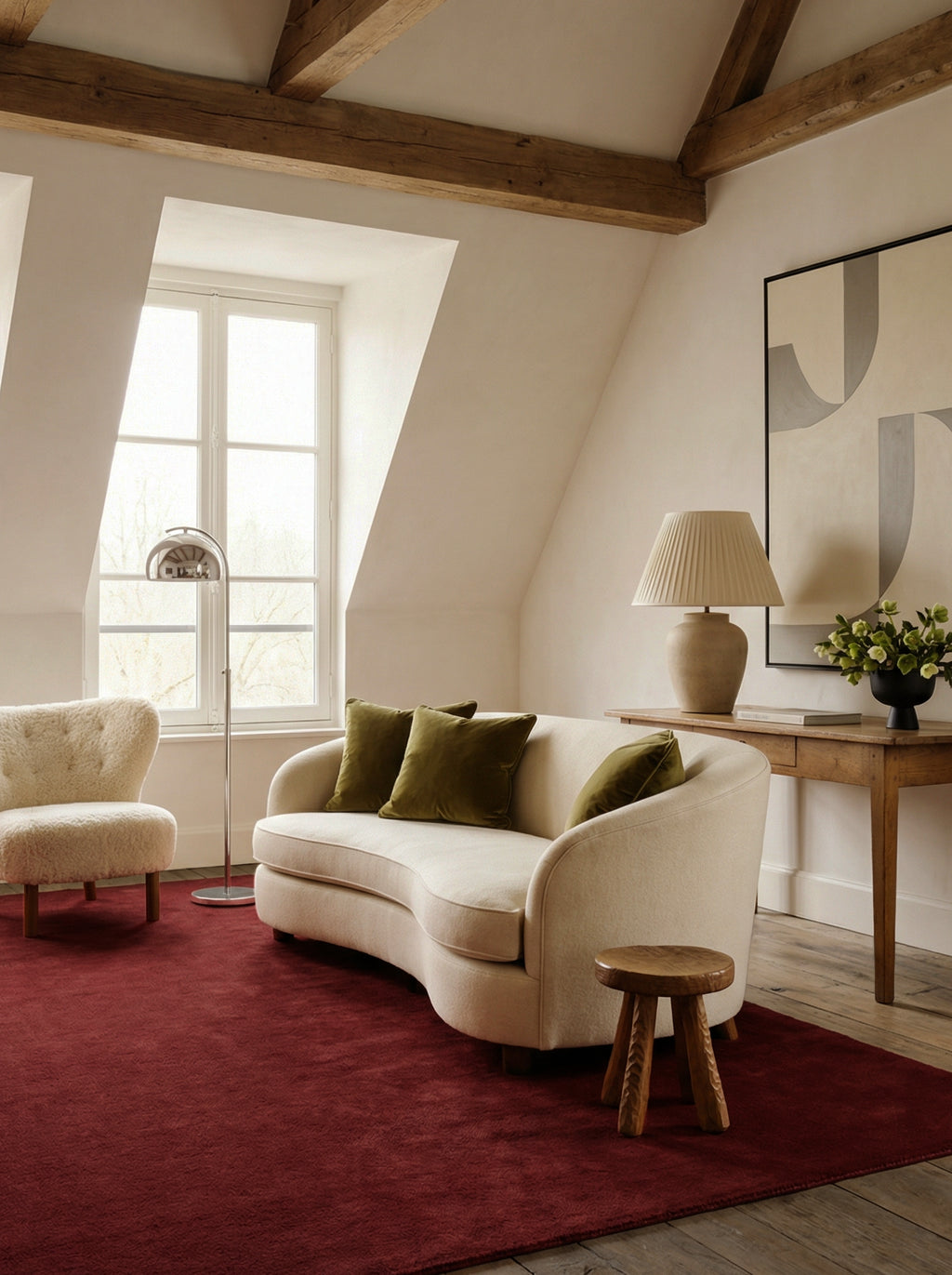 CHROMA Custom Size Solid Color Wool Rug | Handloomed Rug by Kevin Francis Design