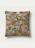 Contrado Primrose Meadow floral down throw pillow with soft fabric and vibrant floral pattern for decorative cushion.
