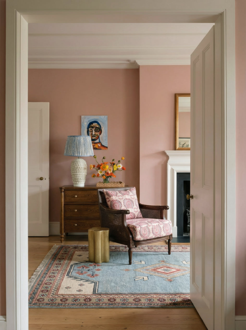 Selendi Hand-Knotted Wool Area Rug | Knotted Rug by Kevin Francis Design