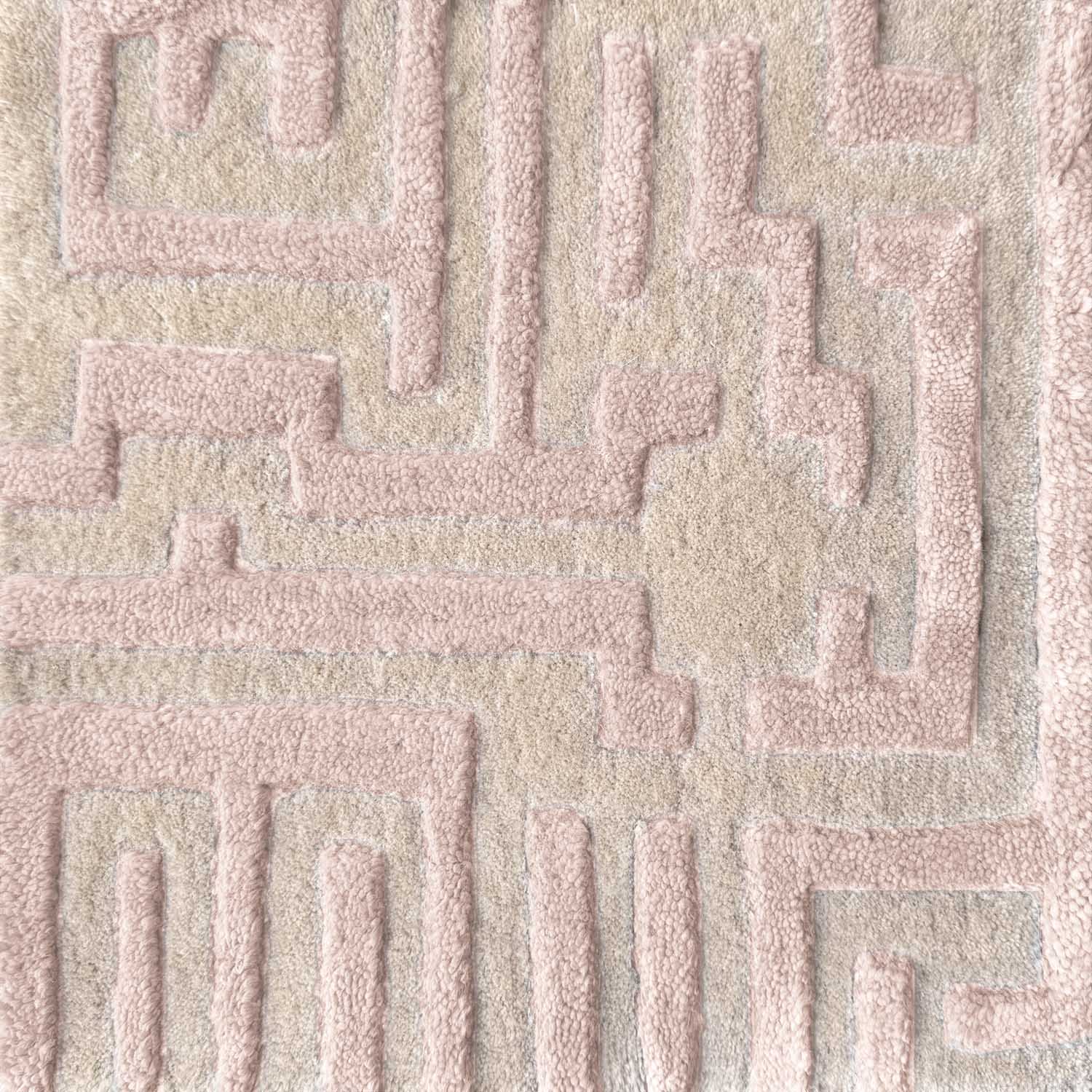 Theseus Hand-Tufted Maze Rug