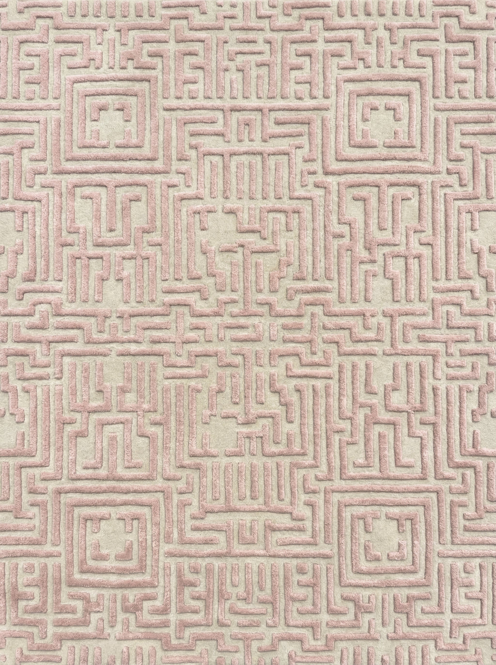 Theseus Hand-Tufted Maze Rug