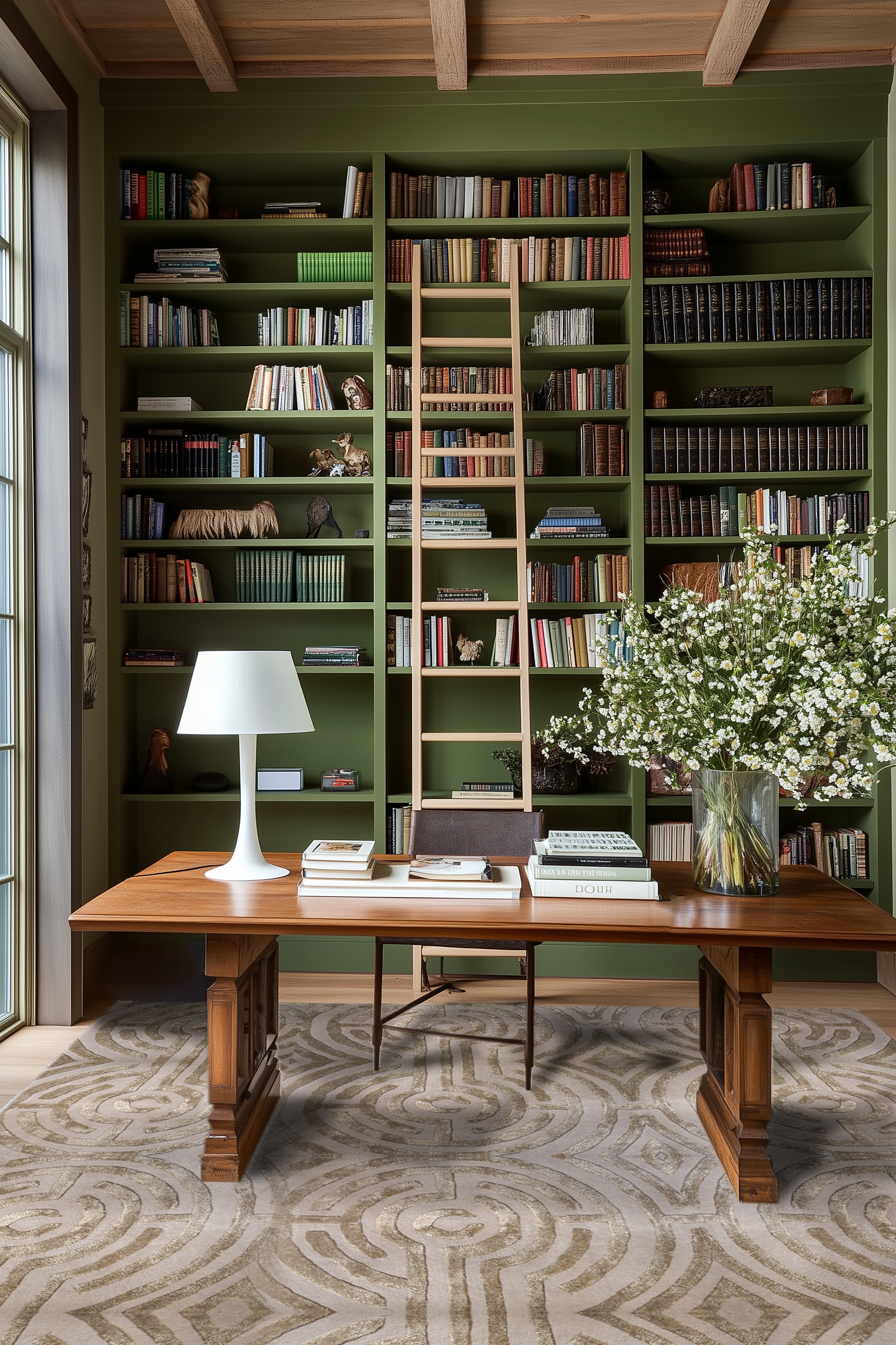 Lucca Hand-Tufted Maze Rug by Kevin Francis Design | Luxury Area Rugs & Home Decor