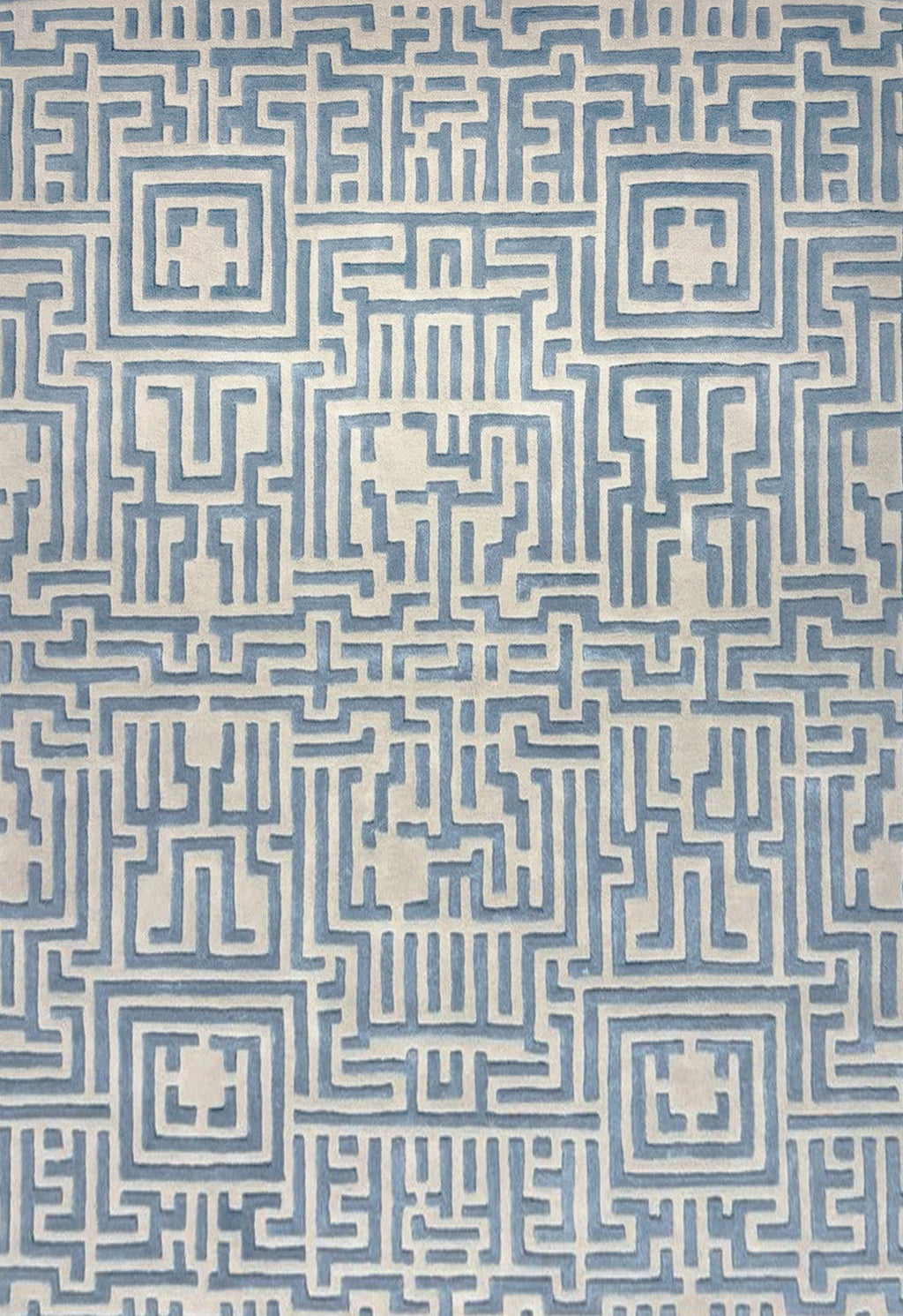 Theseus Hand-Tufted Maze Rug by Kevin Francis Design | Luxury Area Rugs & Home Decor