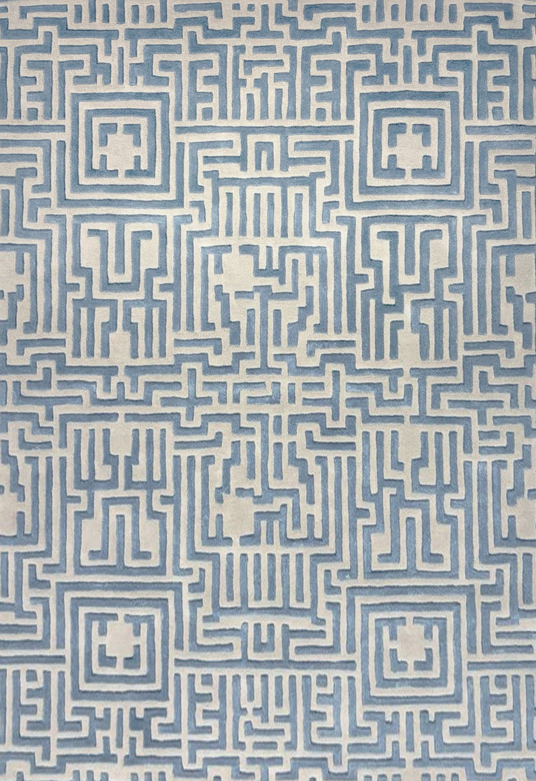 Theseus Hand-Tufted Maze Rug by Kevin Francis Design | Luxury Area Rugs & Home Decor
