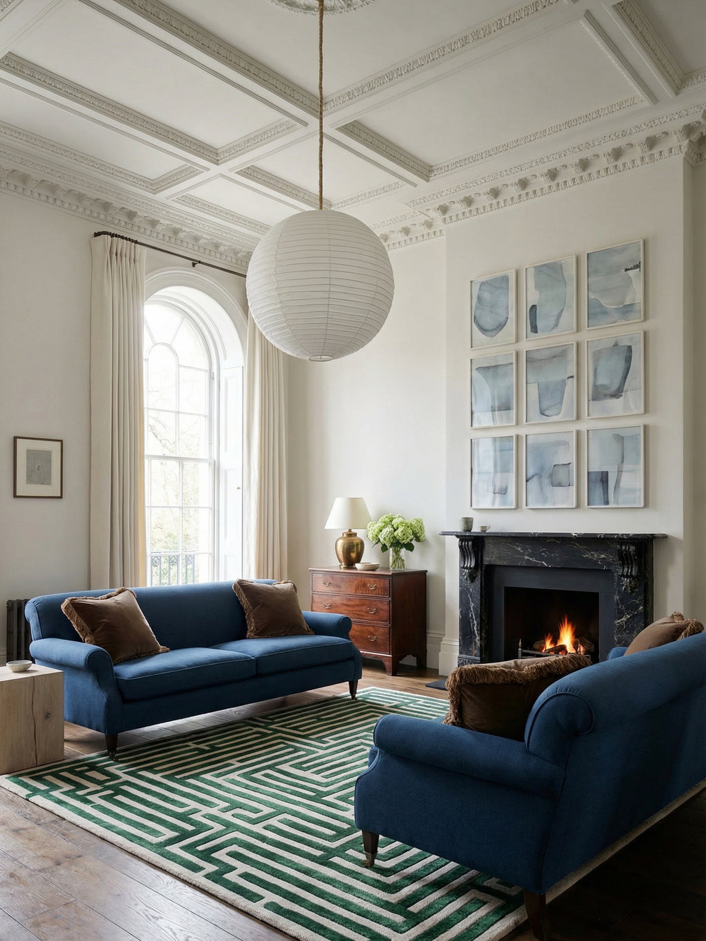 Anatolia Hand-Tufted Maze Rug