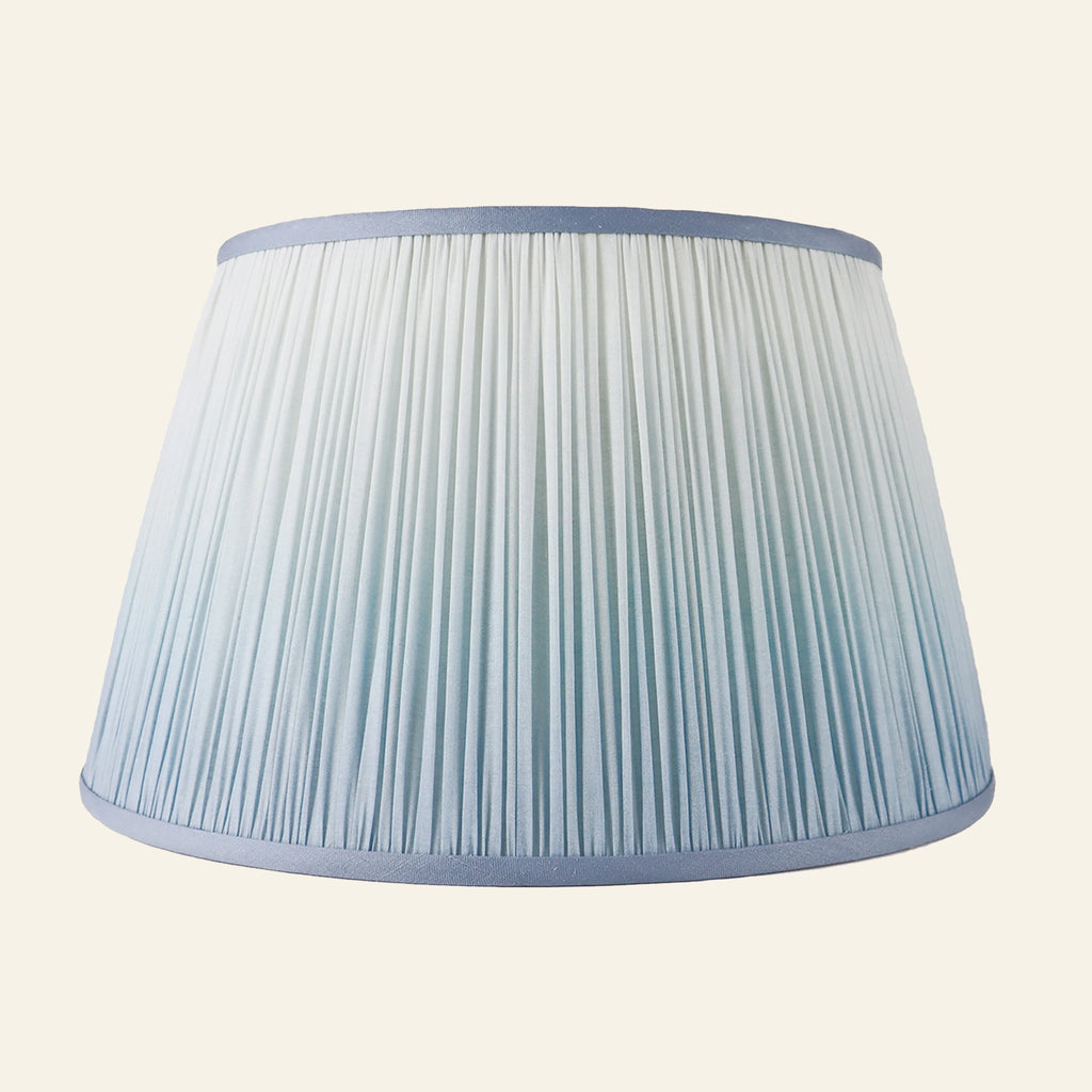 Vale Silk Ombre Pleated Lamp Shade | Lamp Shade by Kevin Francis Design