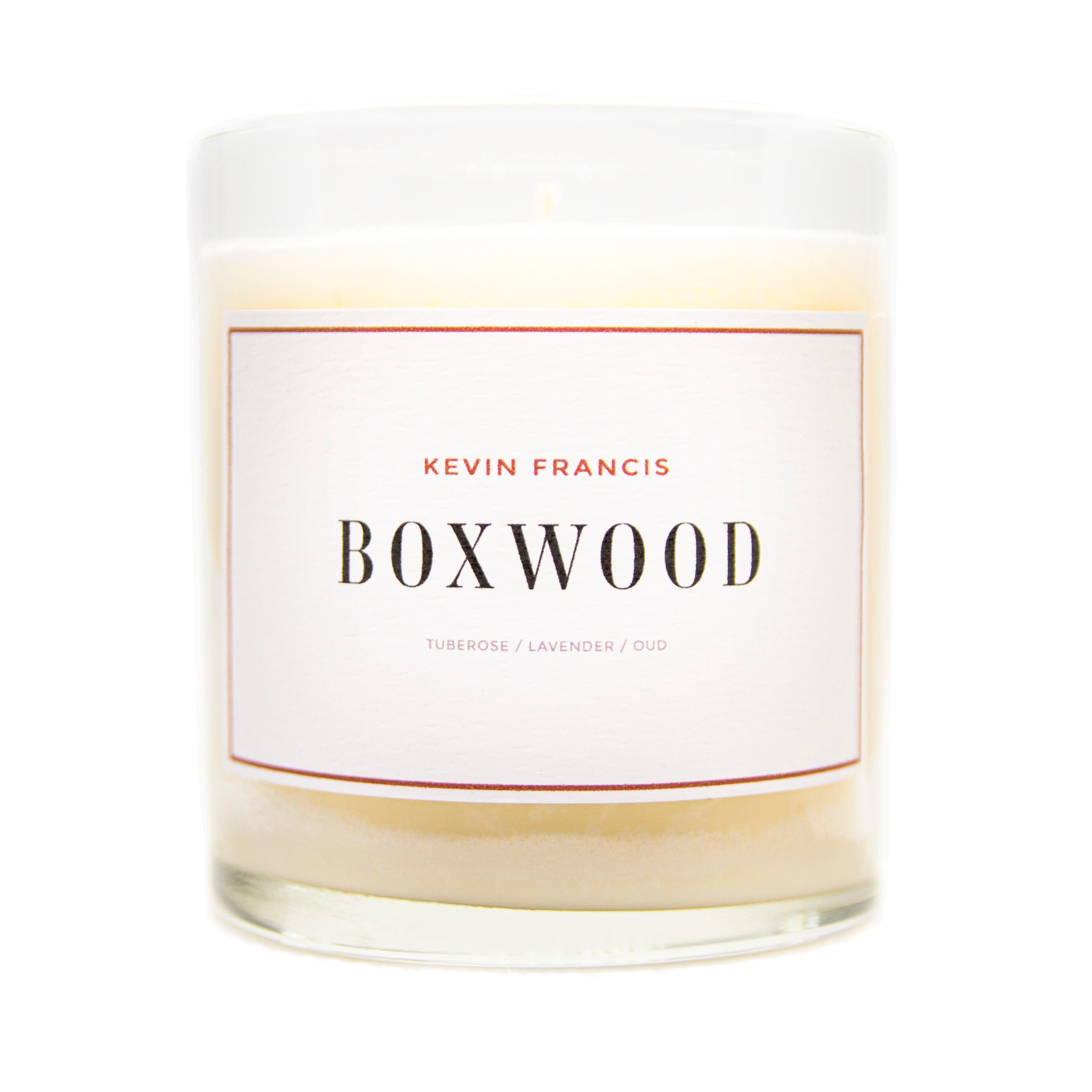 Boxwood Scented Luxury Candle by Kevin Francis Design | Luxury Home Decor