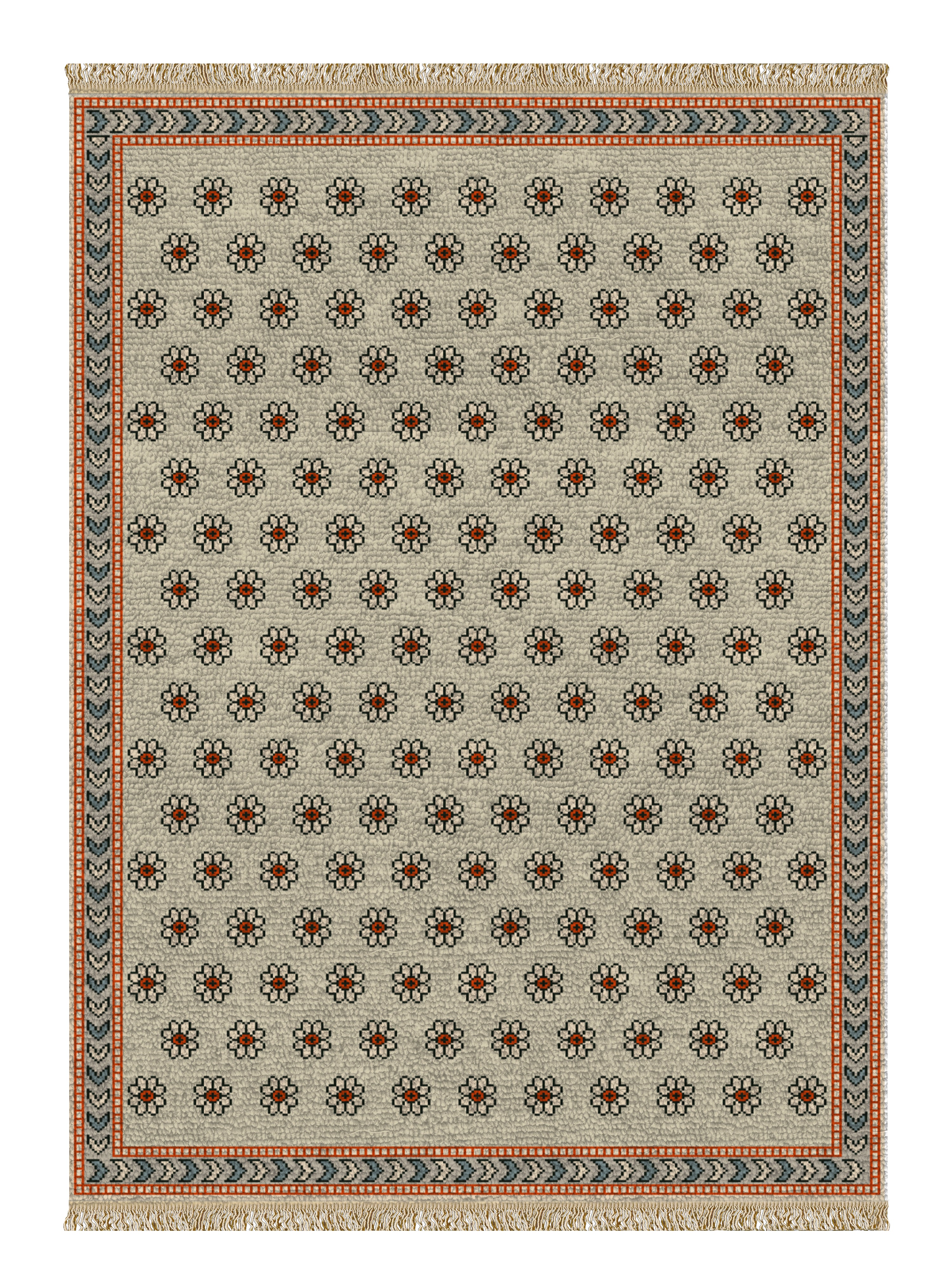 Dede Hand-Knotted Wool Area Rug by Kevin Francis Design | Atlanta Interior Designer | Luxury Home Decor